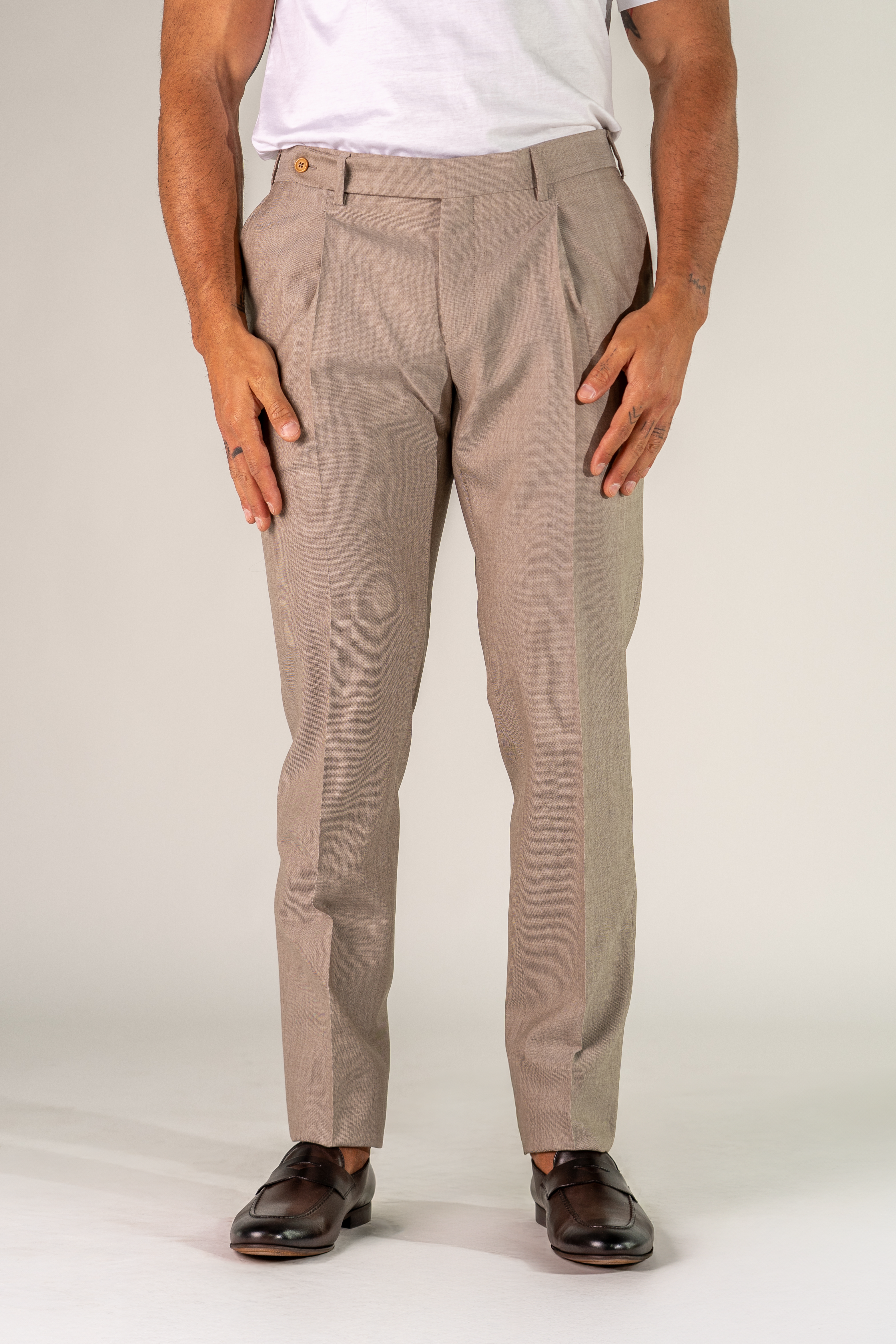 Pantalone beige Ginestra