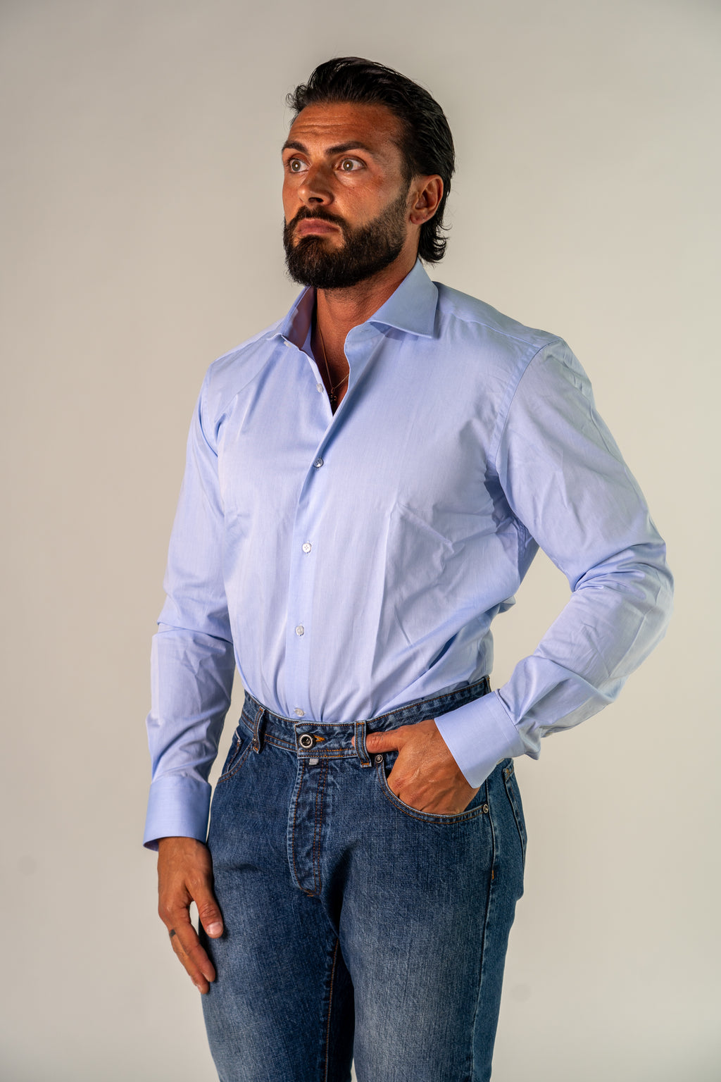 Camicia azzurra Icon