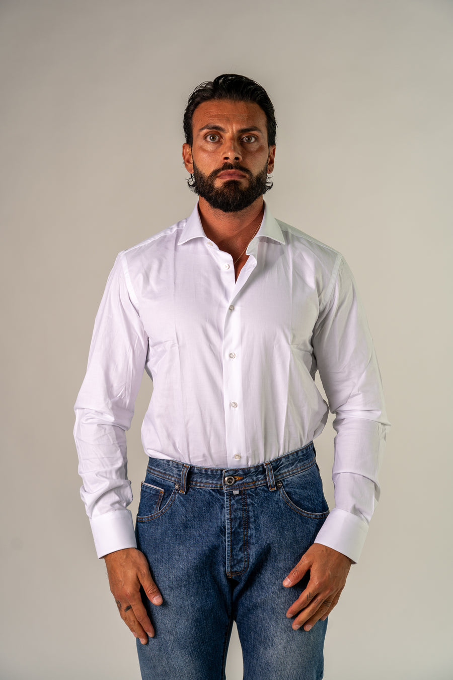 Camicia bianca Bassotto