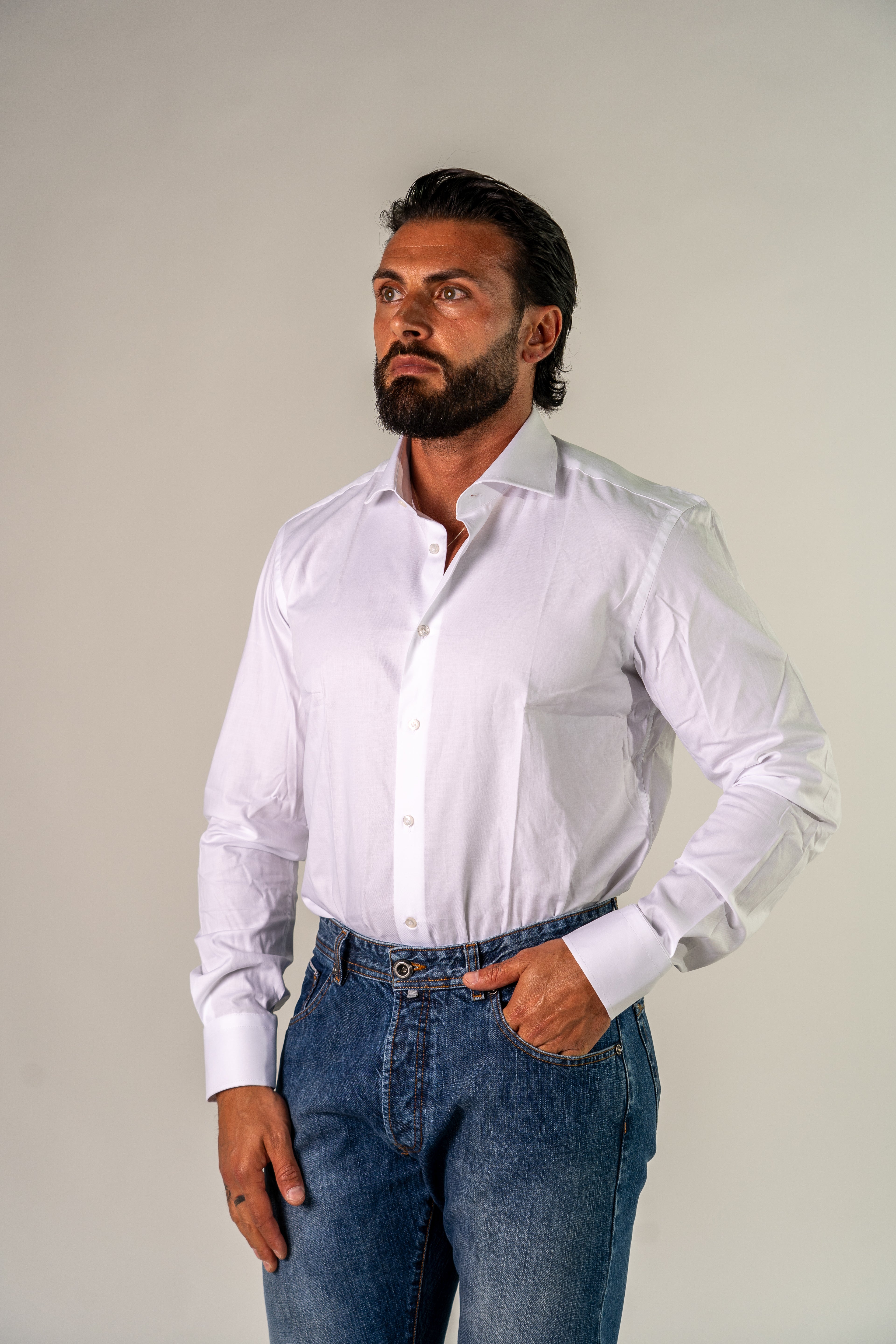 Camicia bianca Bassotto