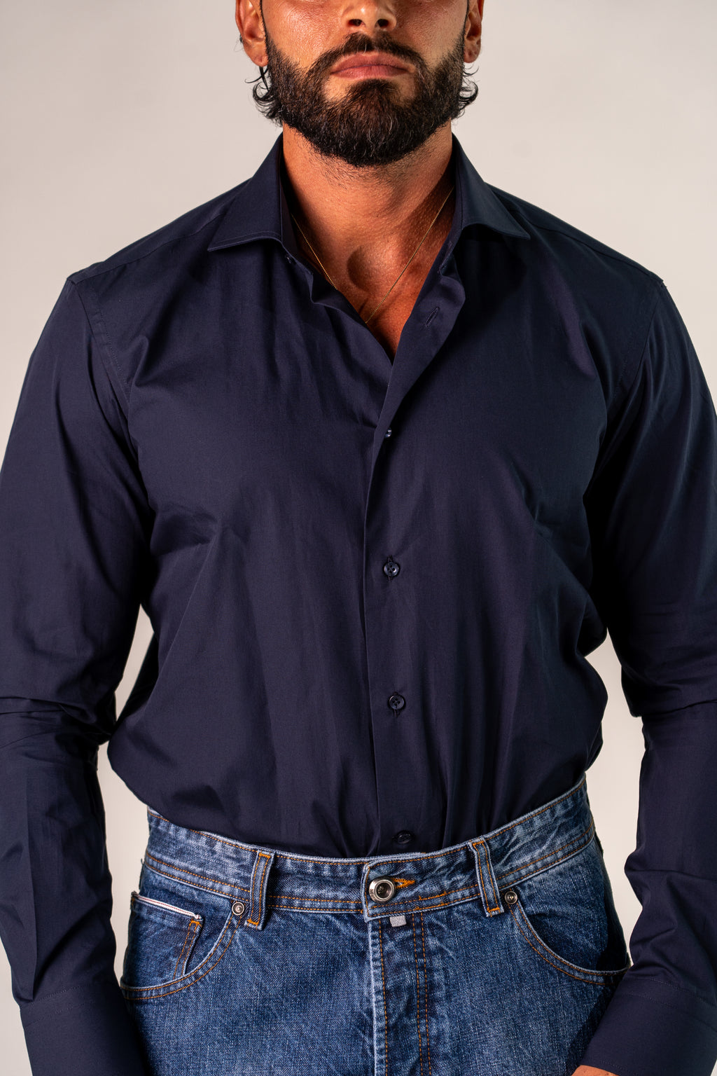 Camicia blu Cult