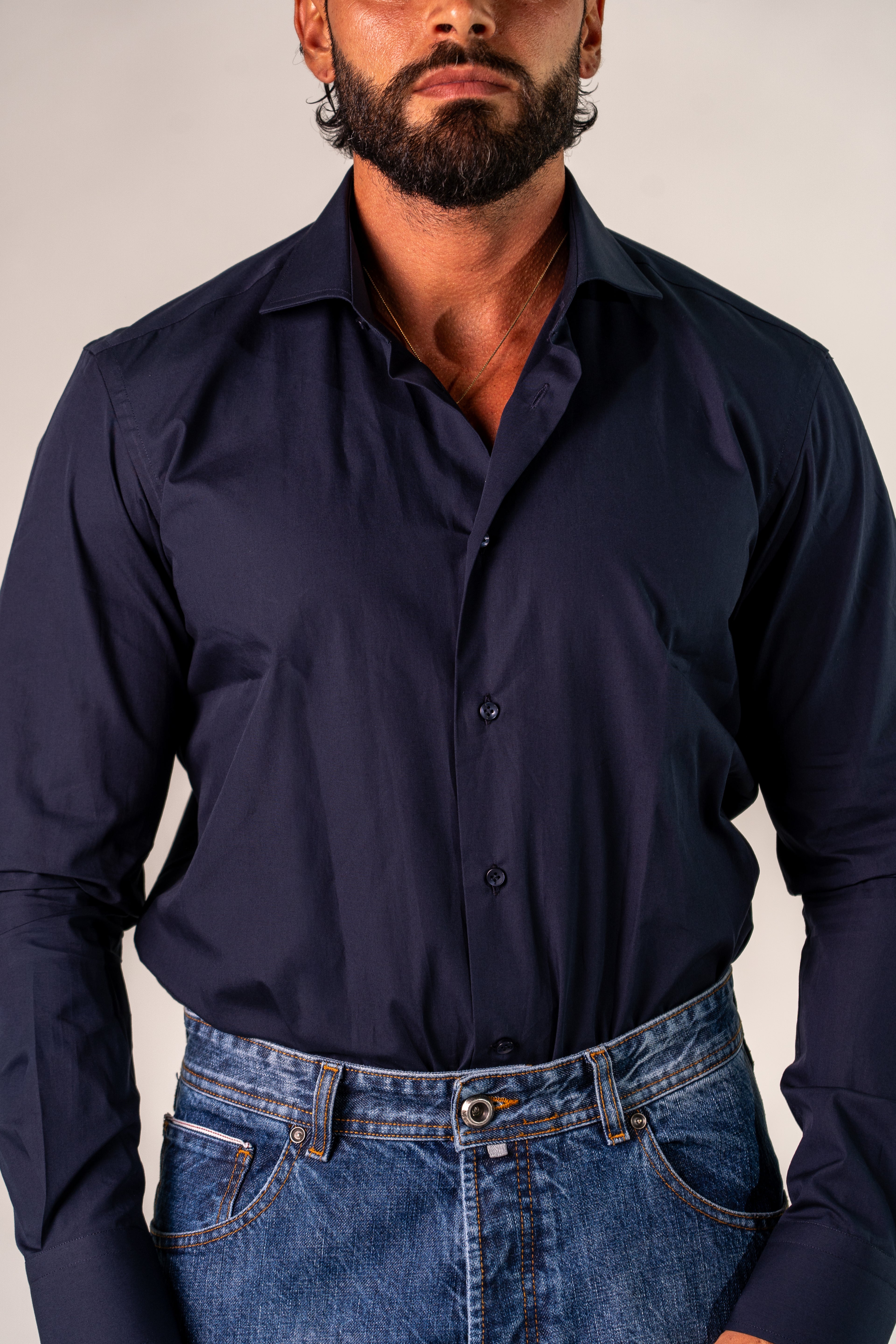 Camicia blu Cult
