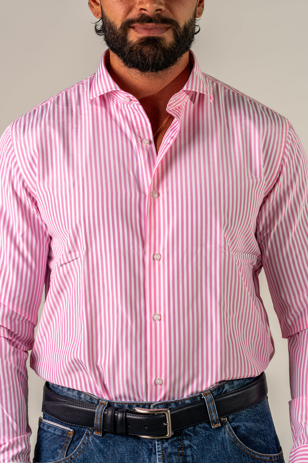 Camicia rosa Rigas
