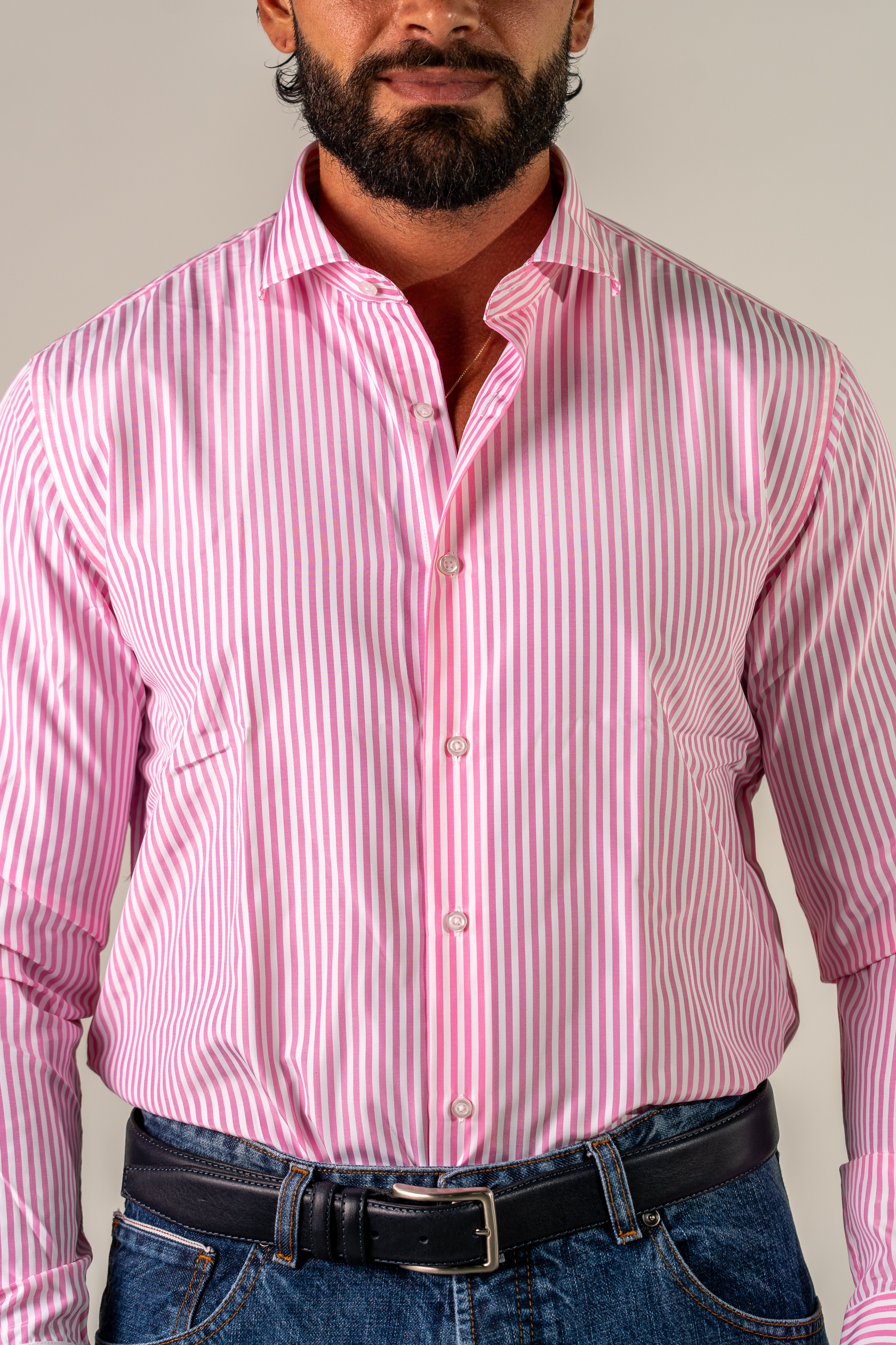 Camicia rosa Rigas