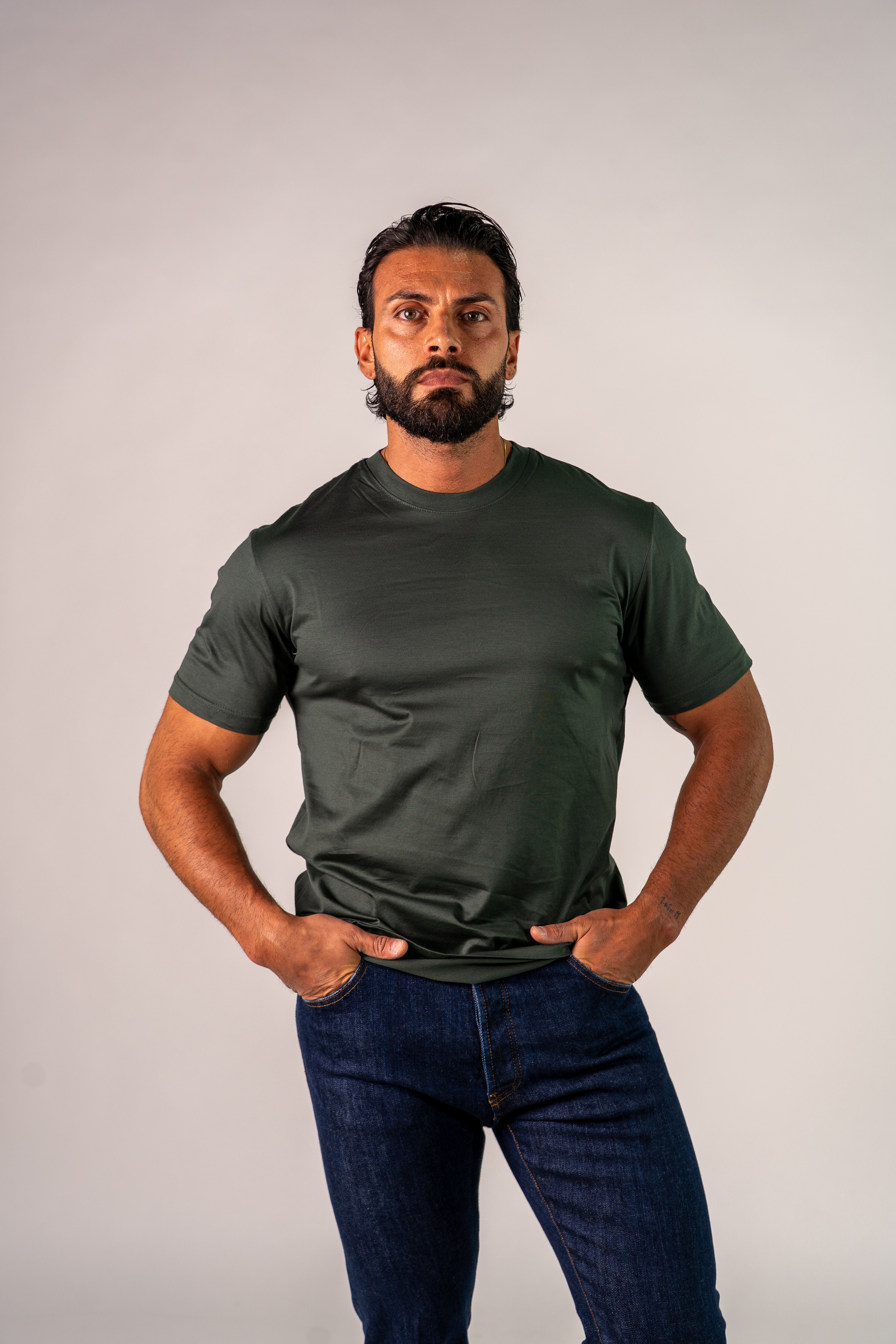 T-shirt verde Fill