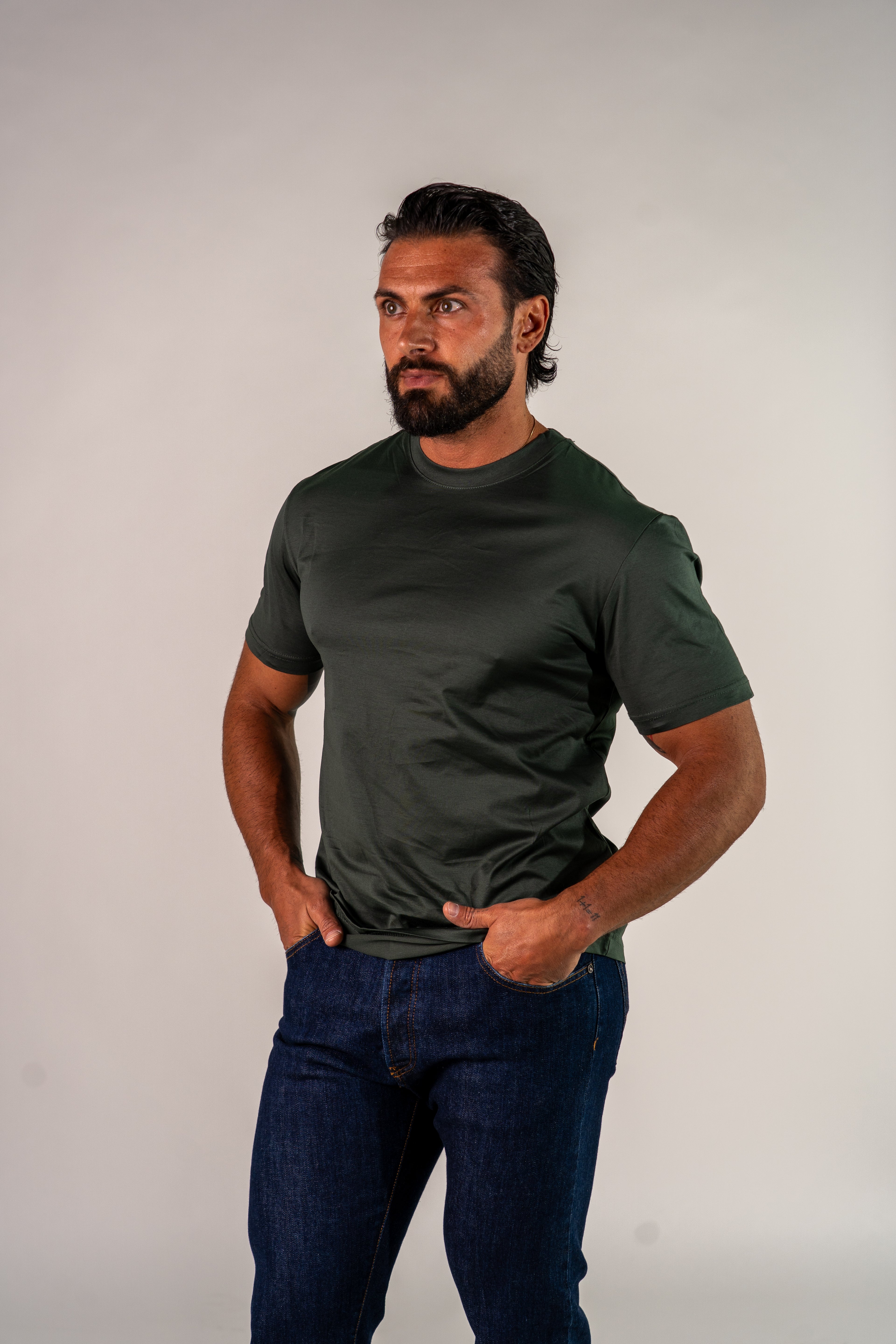 T-shirt verde Fill