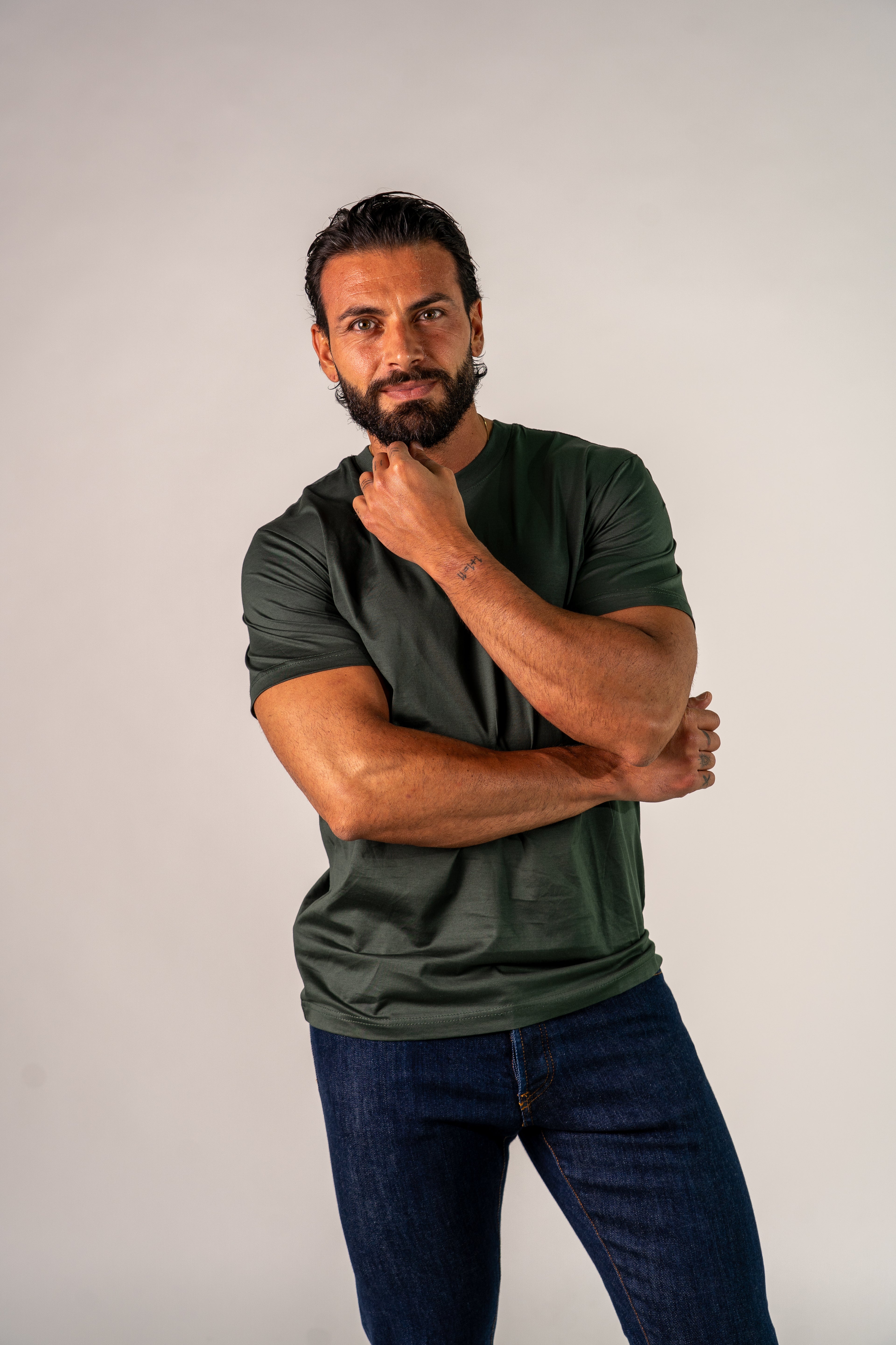 T-shirt verde Fill