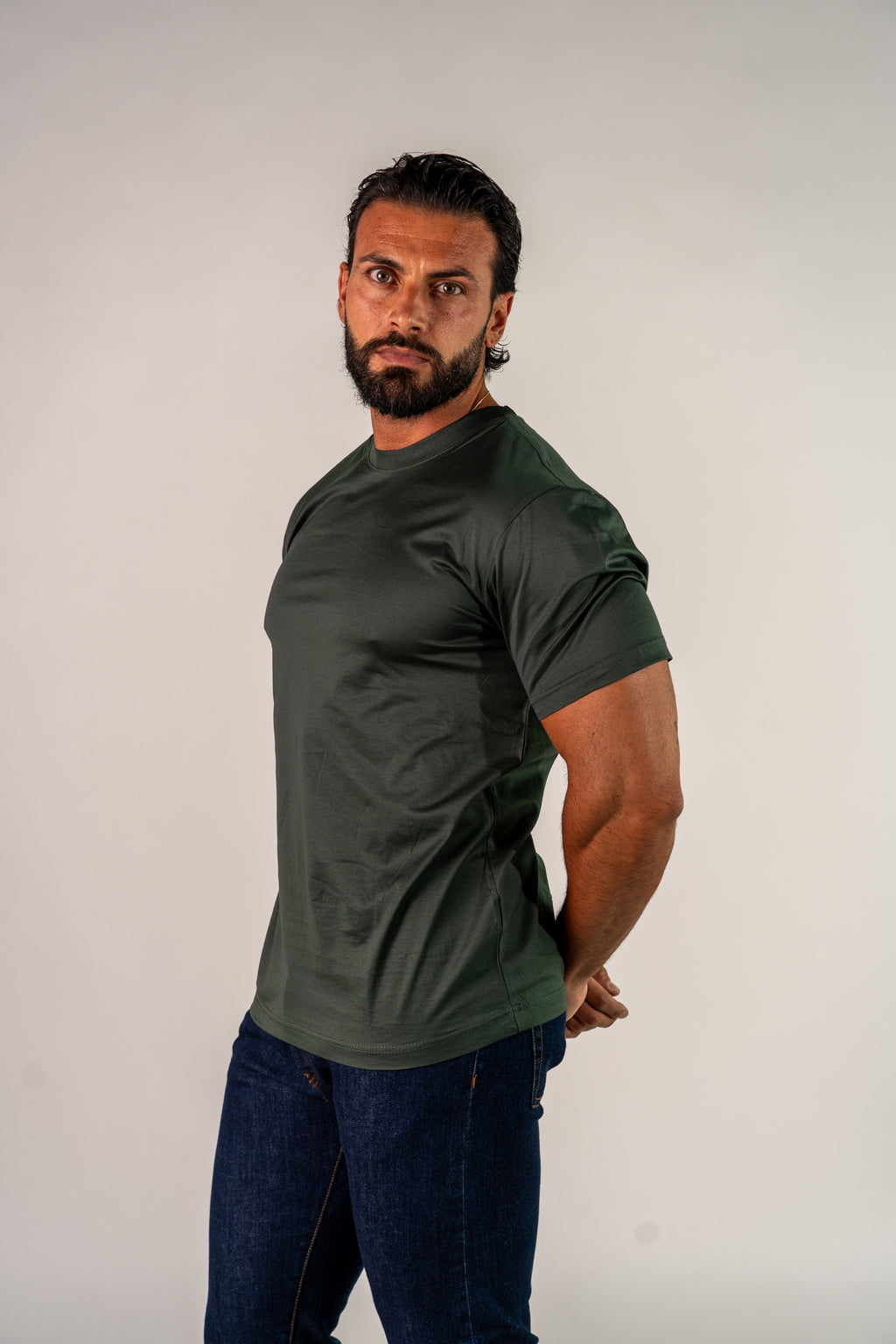 T-shirt verde Fill