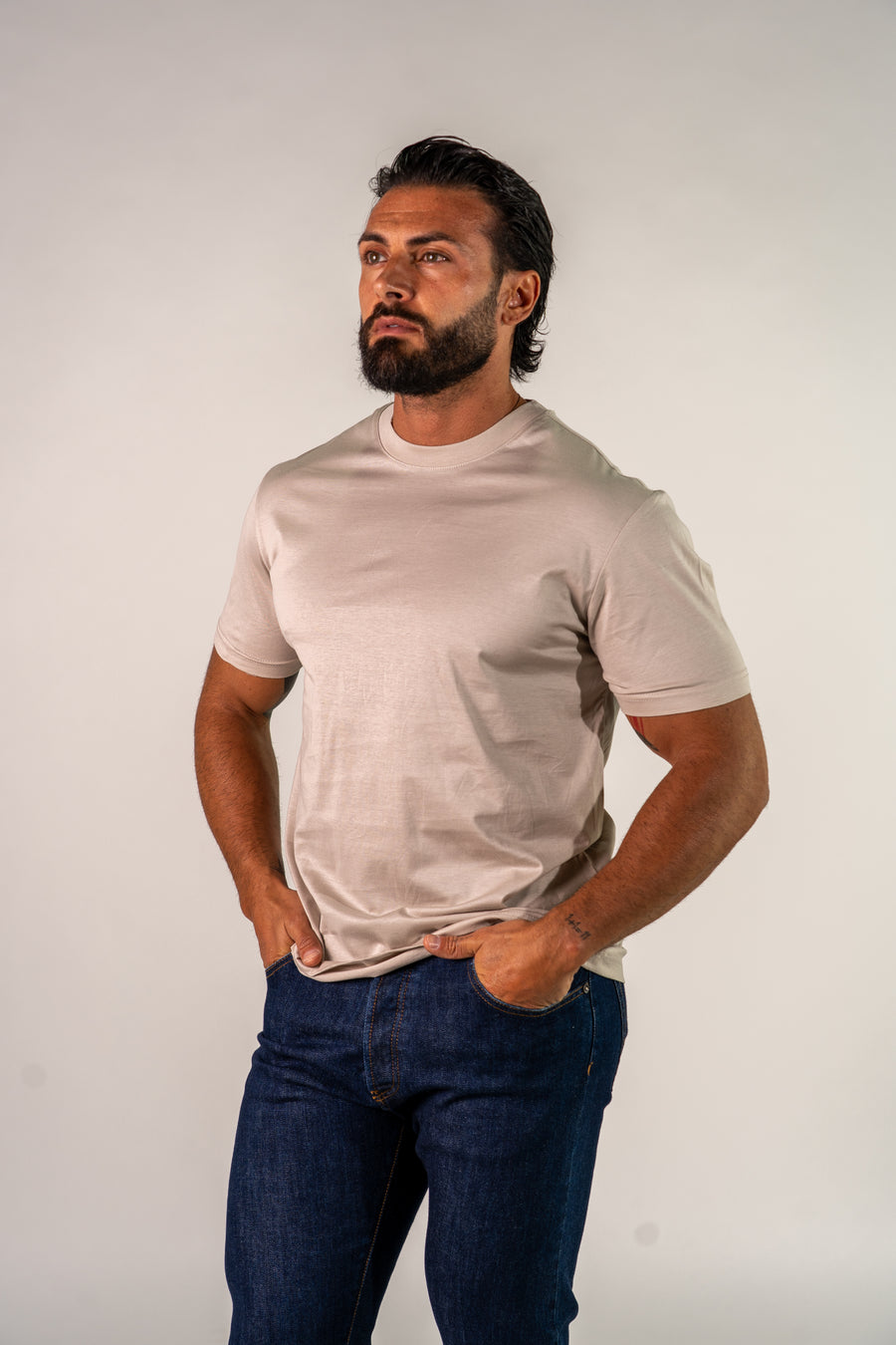 T-shirt beige Fill