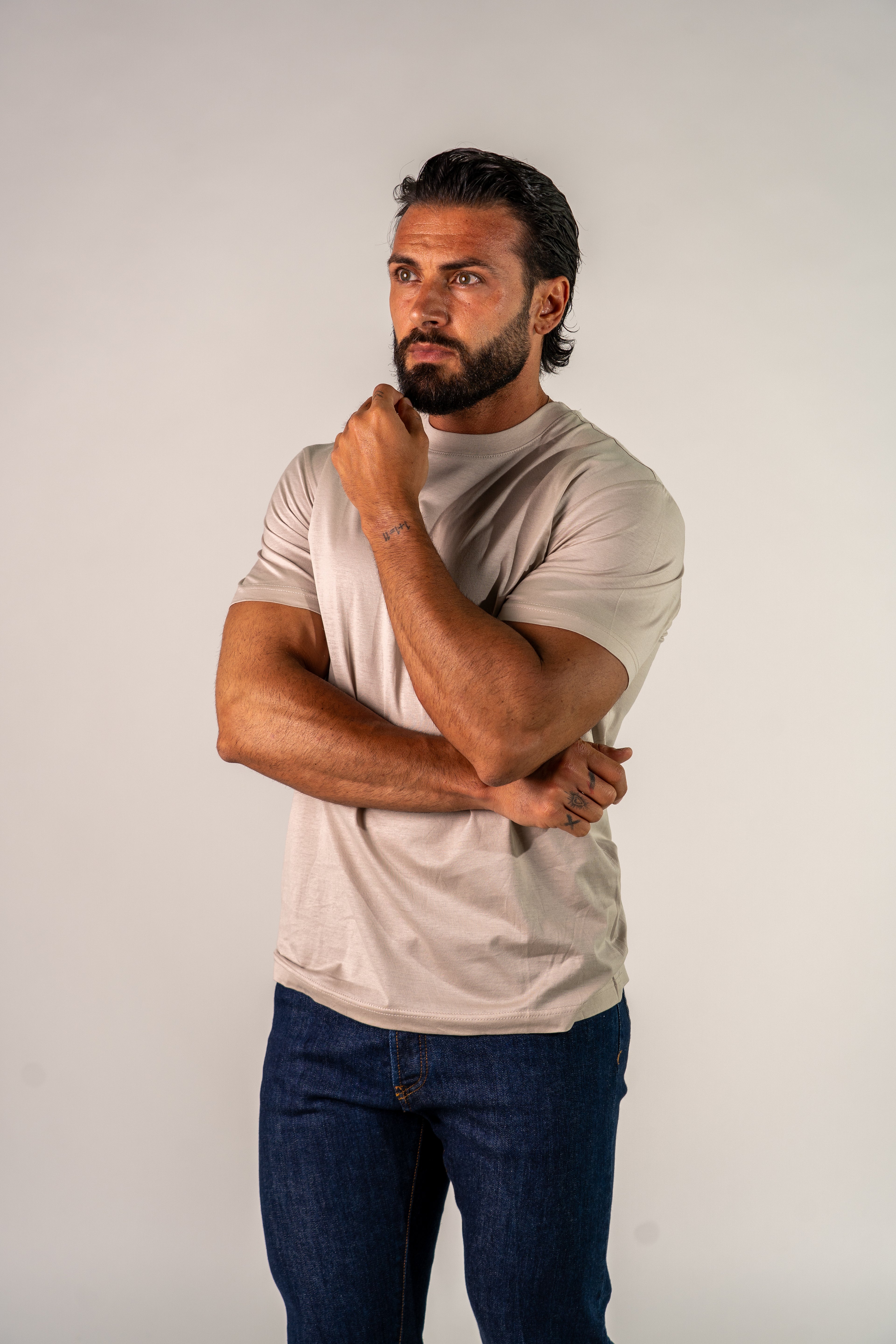 T-shirt beige Fill