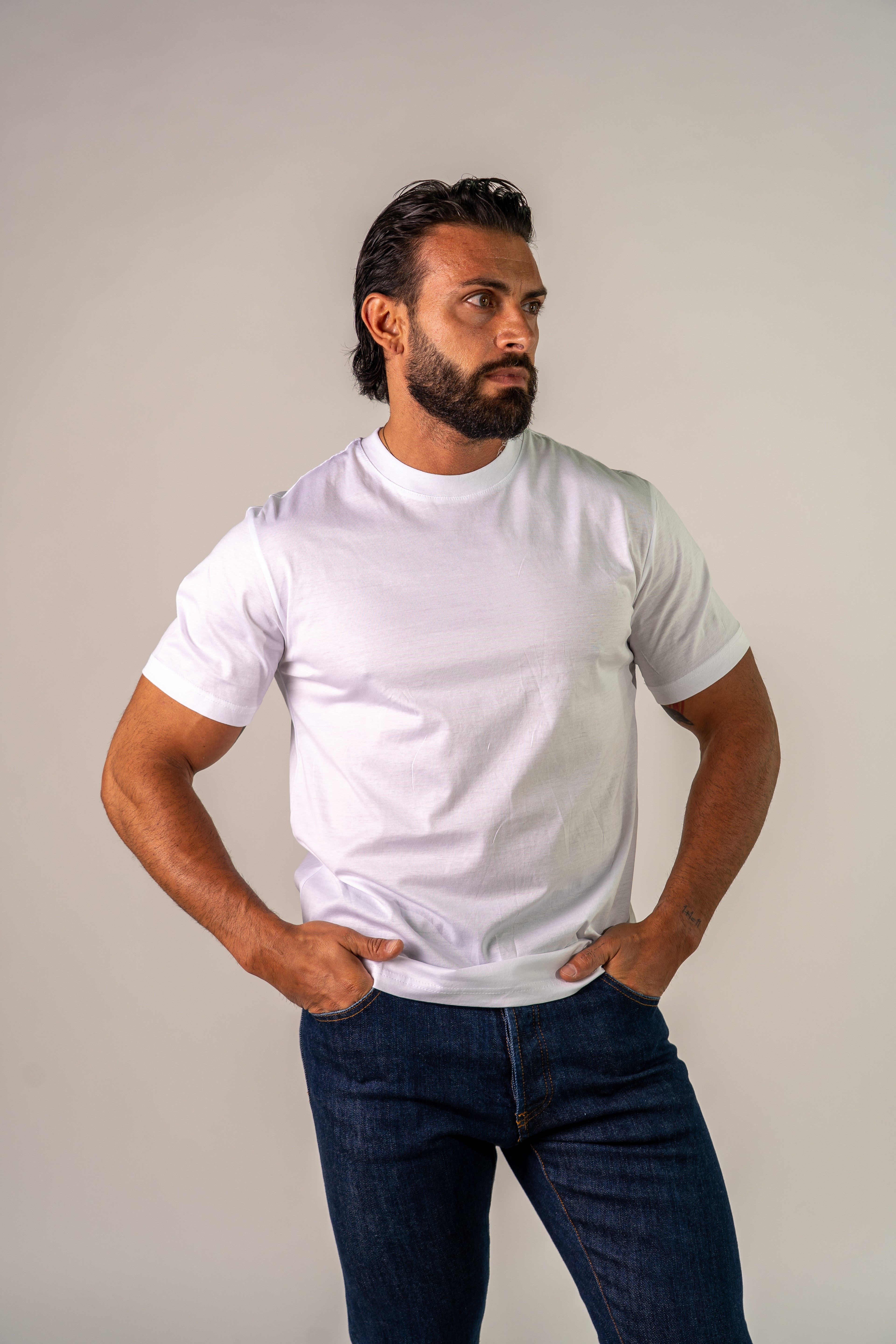 T-shirt bianca Fill
