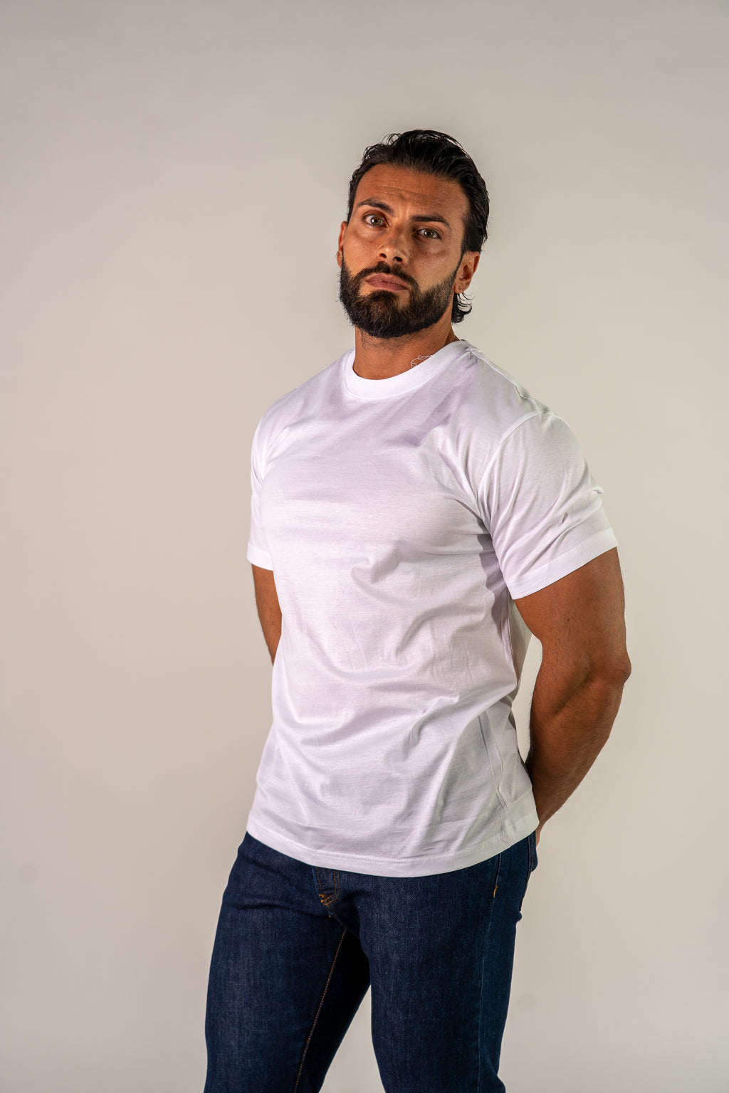 T-shirt bianca Fill