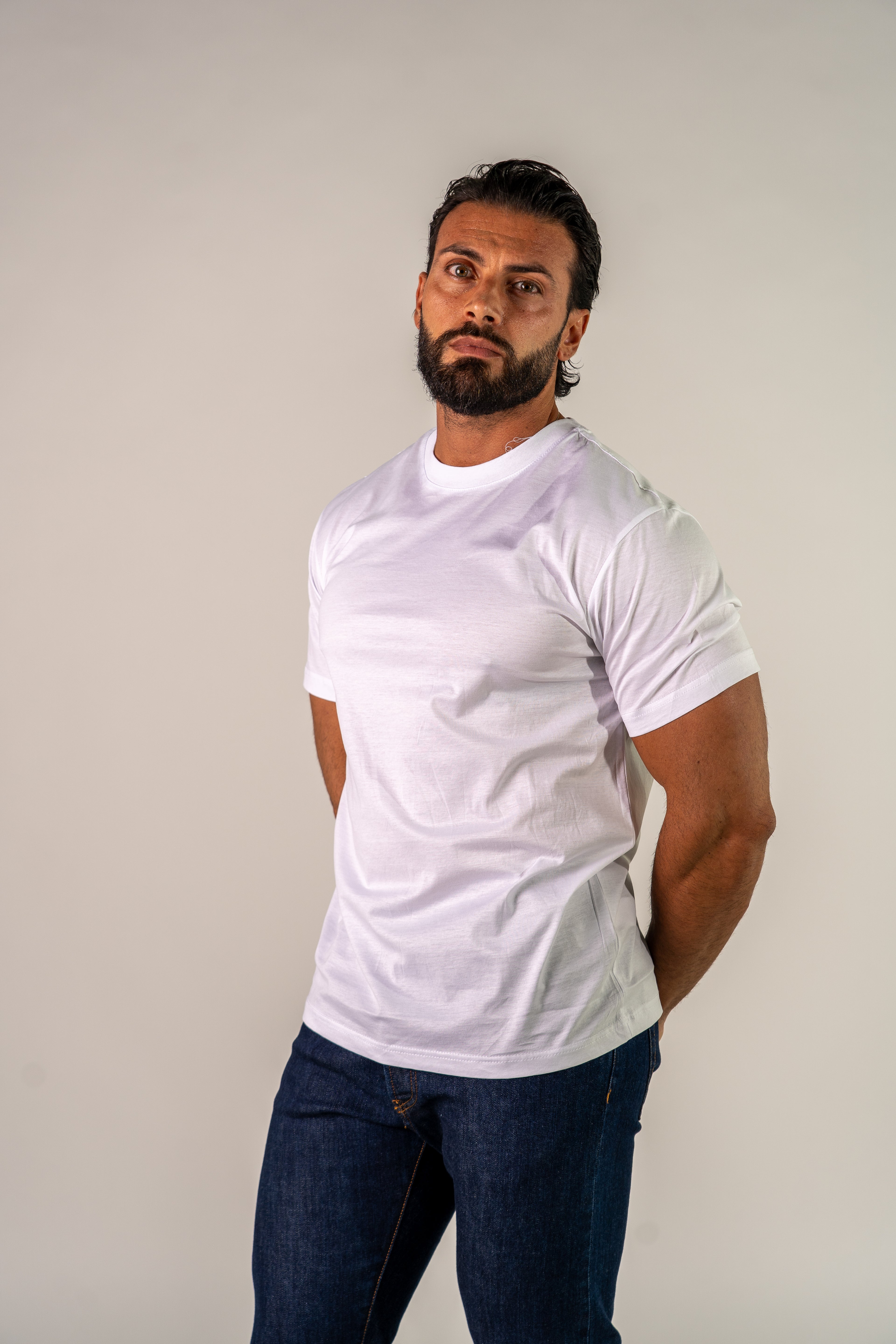 T-shirt bianca Fill