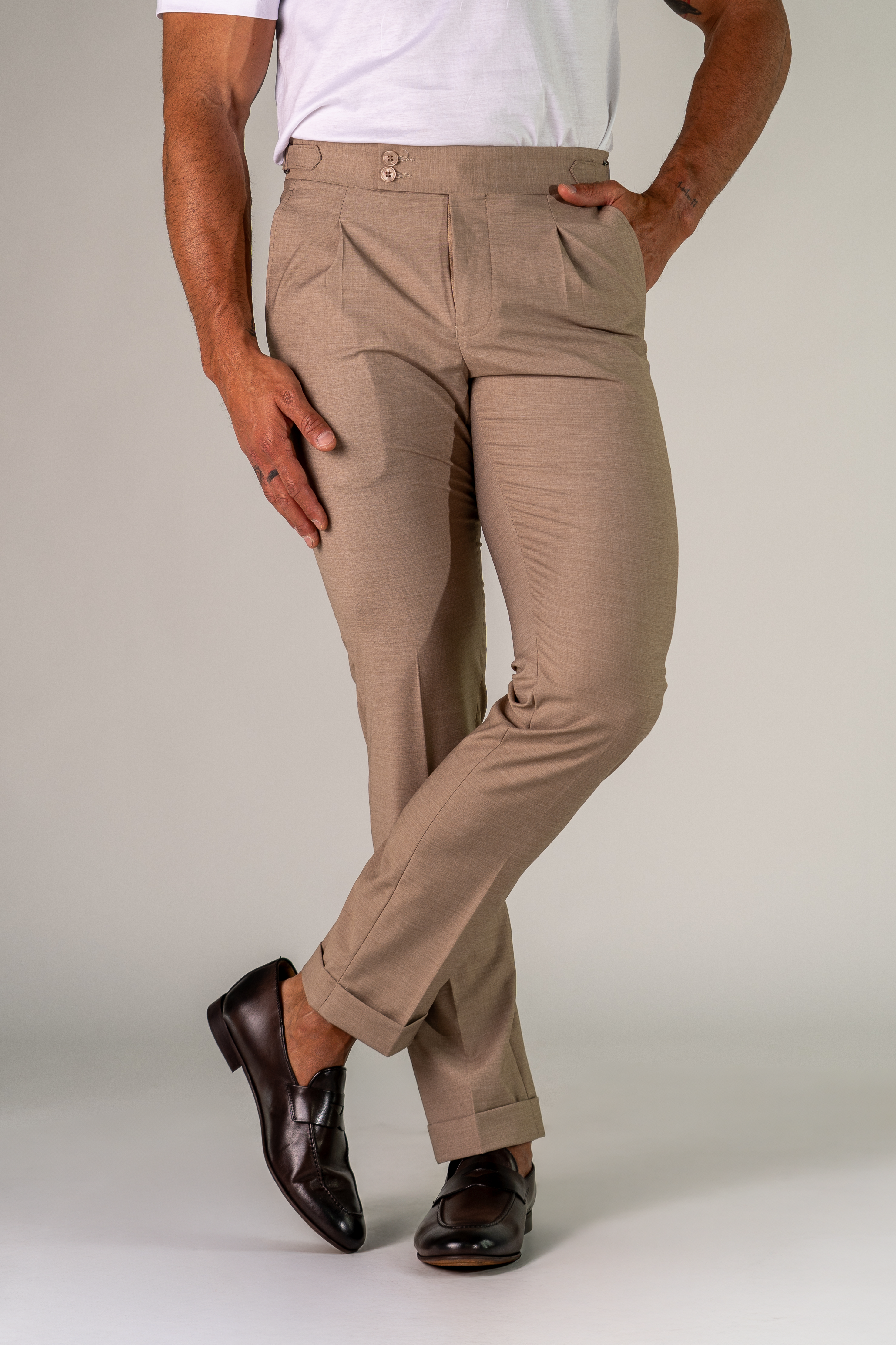 Pantalone beige Fiby
