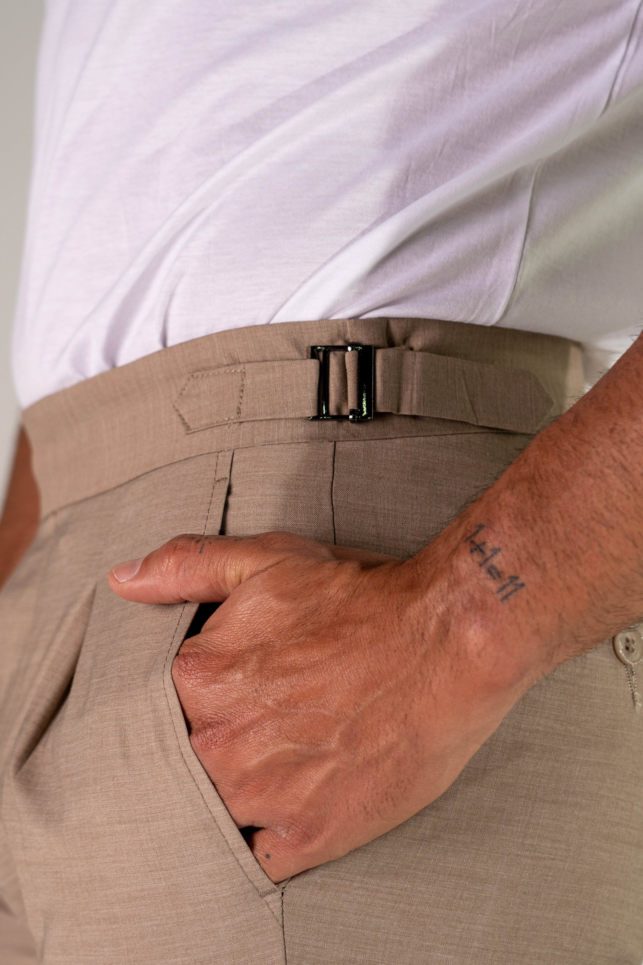 Pantalone beige Fiby