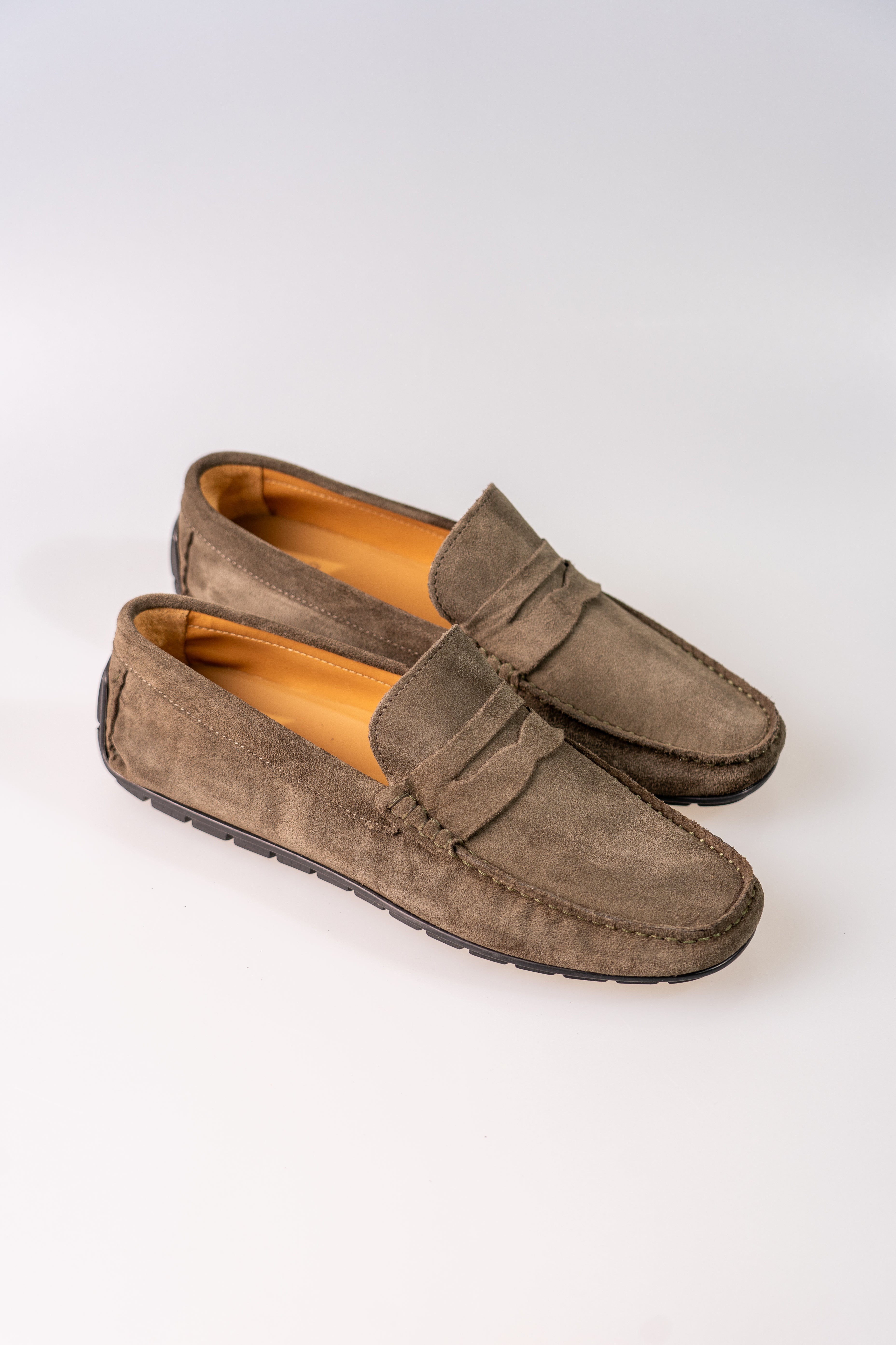 Mocassino verde Mok
