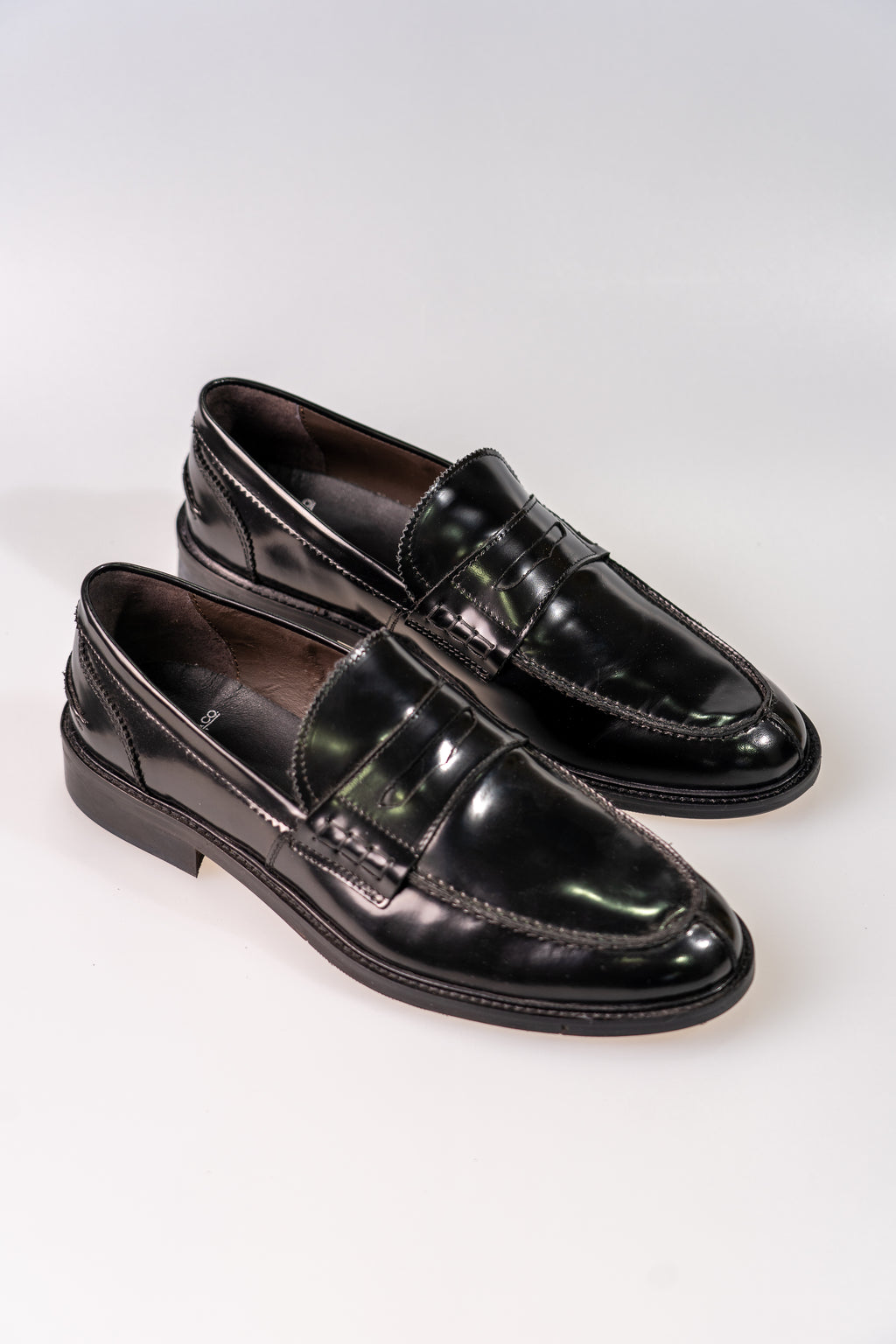Mocassino nero Luc