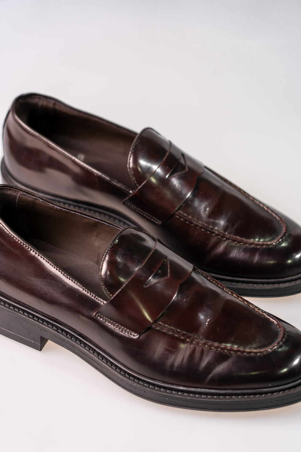 Mocassino bordeaux Bord