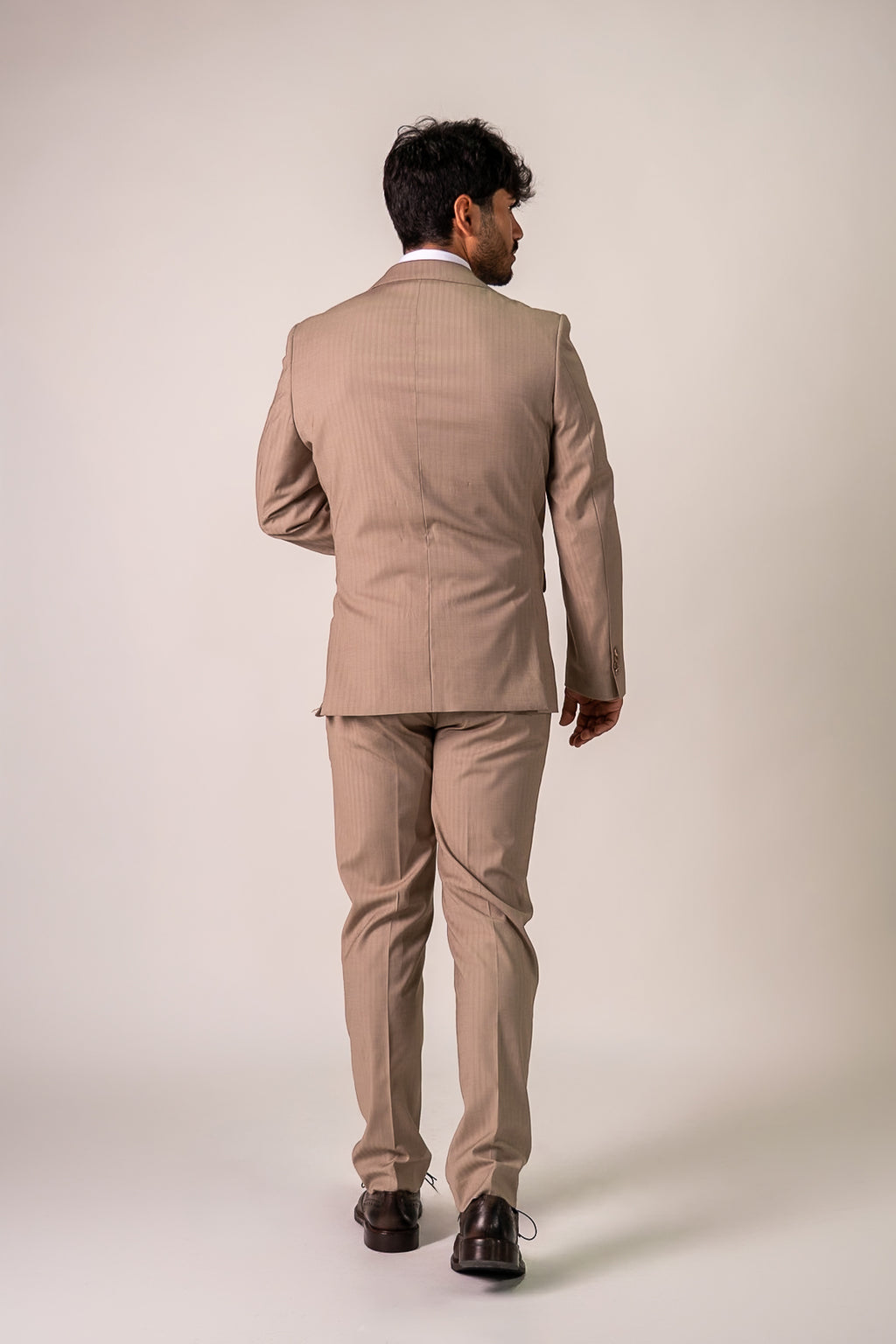 Abito monopetto beige Hope