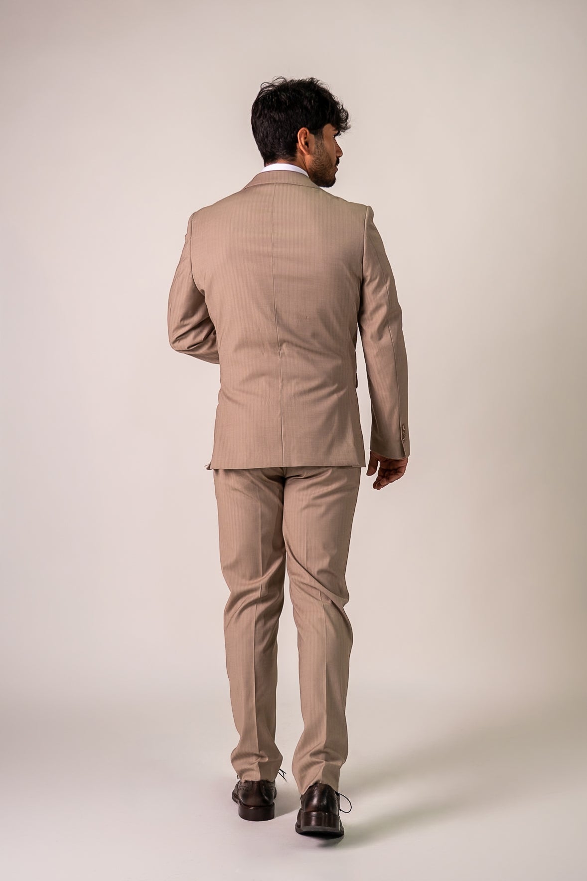 Abito monopetto beige Hope