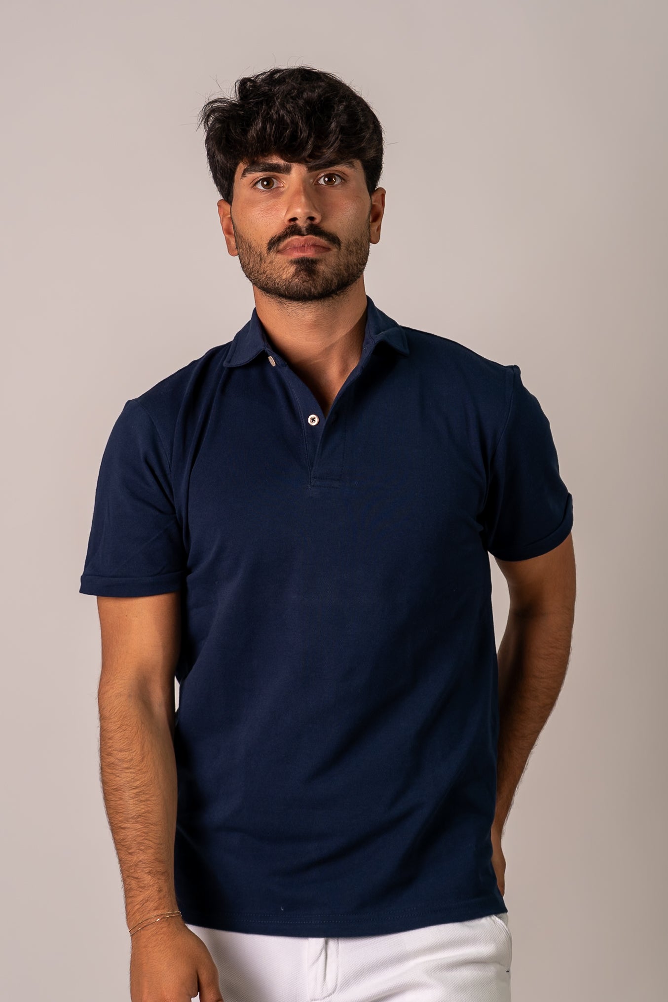 Polo blu Poul