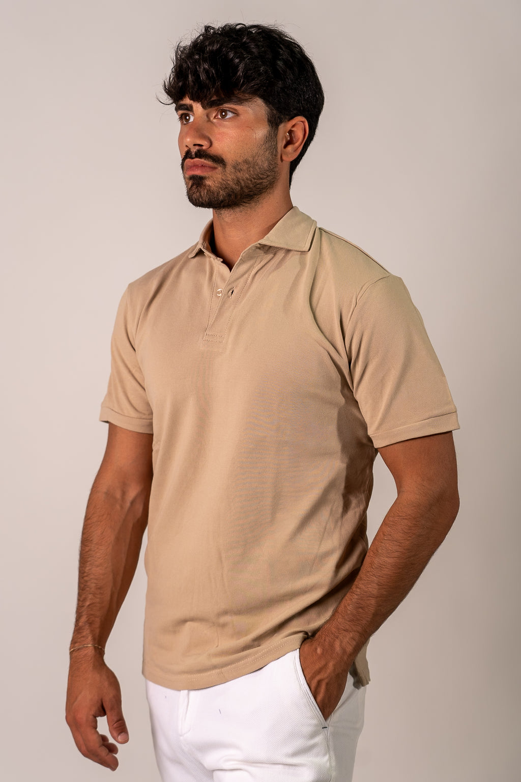 Polo beige Poul