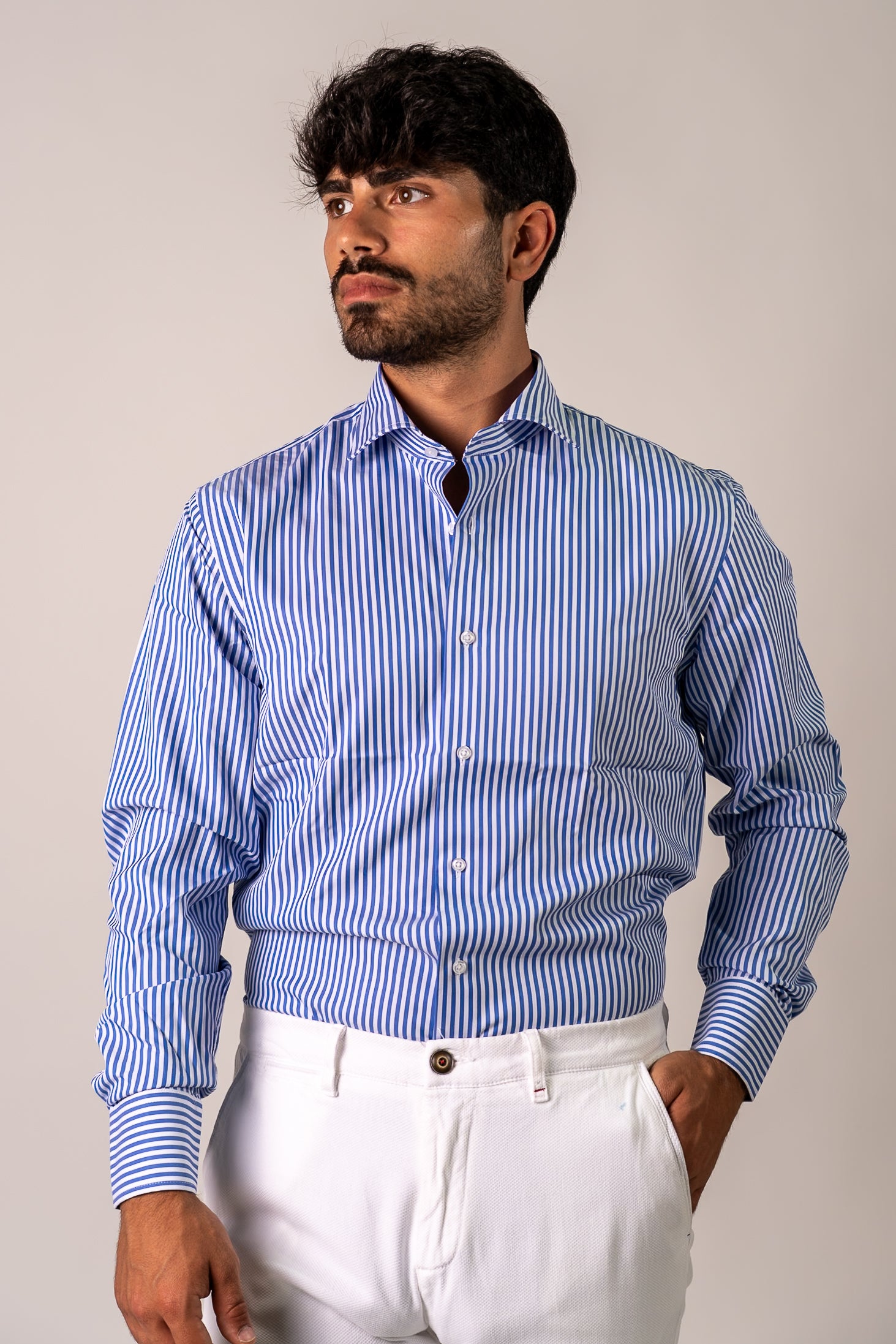 Camicia bluette Rig