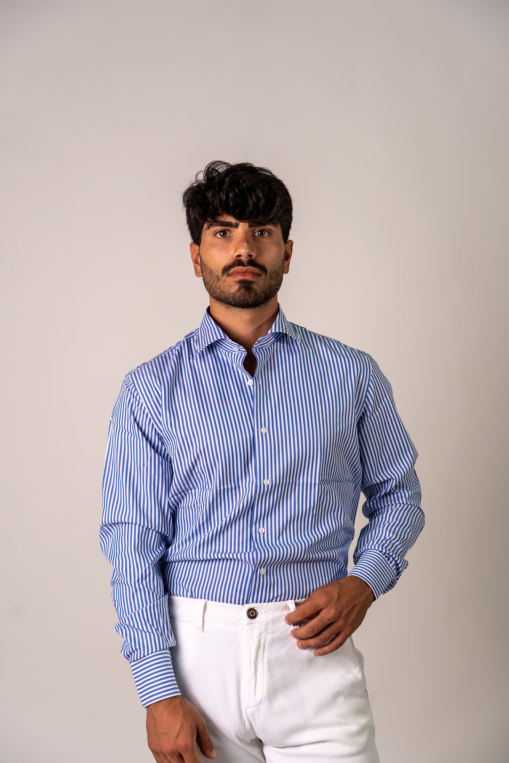Camicia bluette Rig