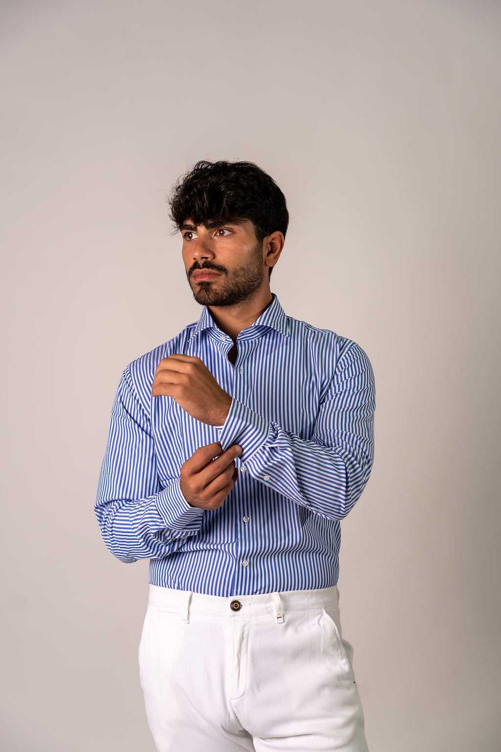 Camicia bluette Rig