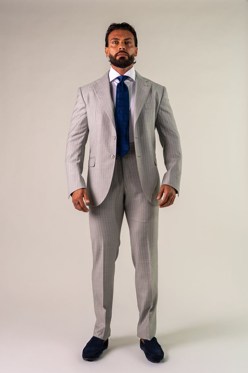 Abito monopetto grigio chiaro Businessman