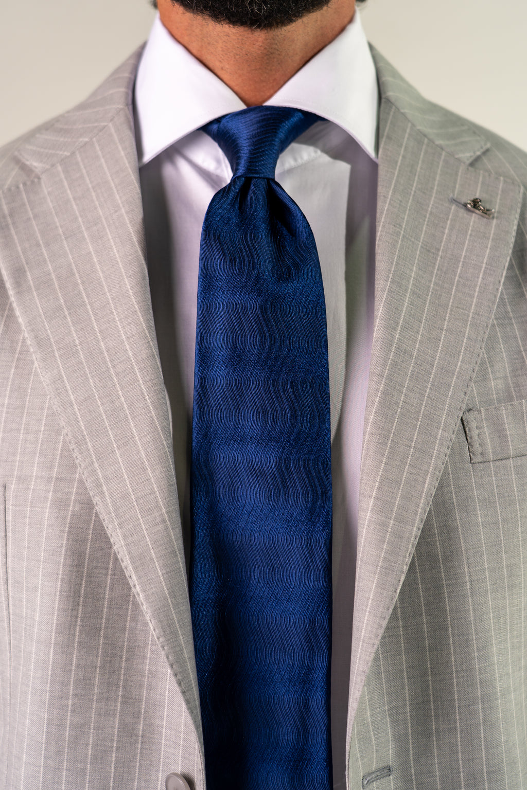 Abito monopetto grigio chiaro Businessman