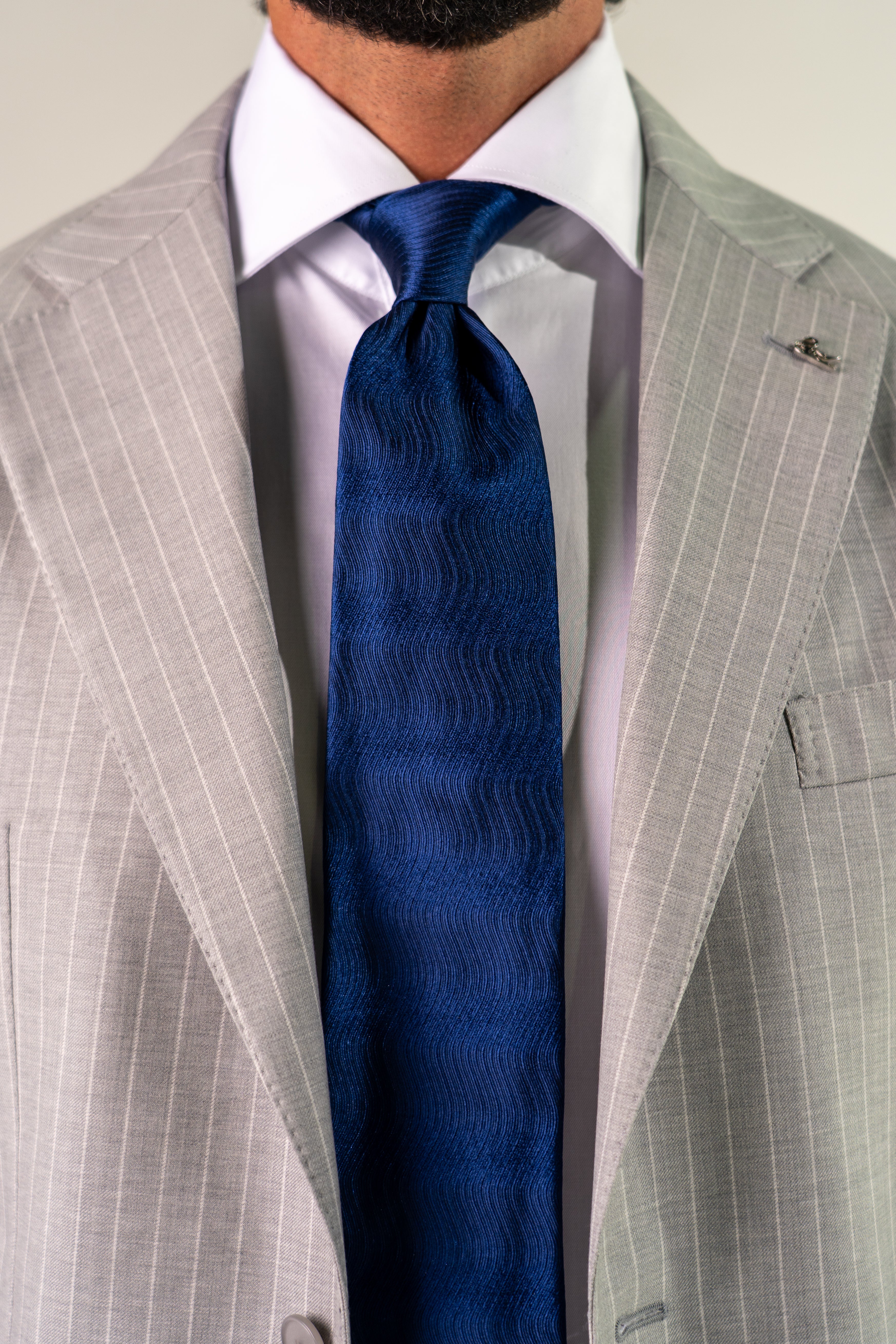 Abito monopetto grigio chiaro Businessman