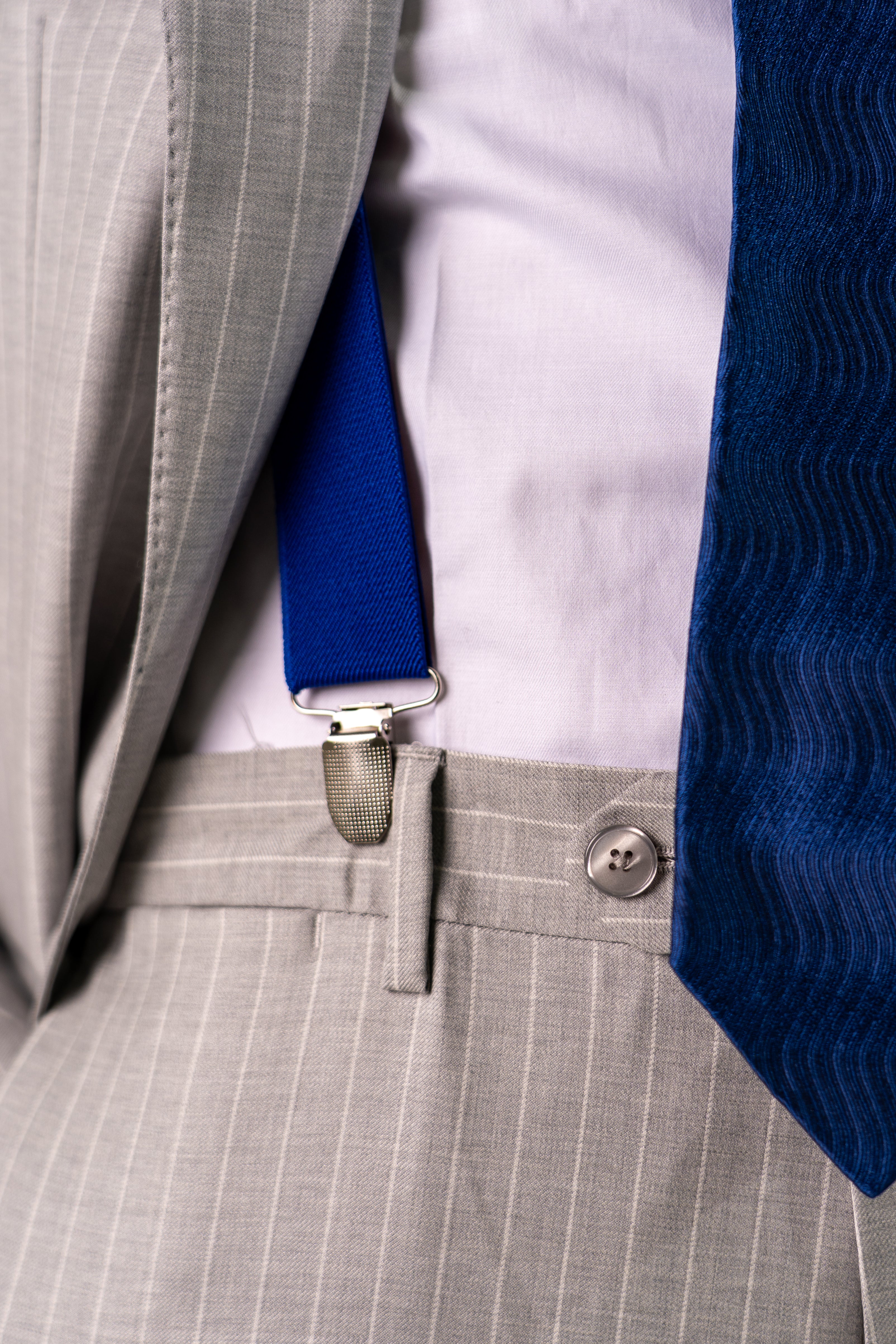 Abito monopetto grigio chiaro Businessman