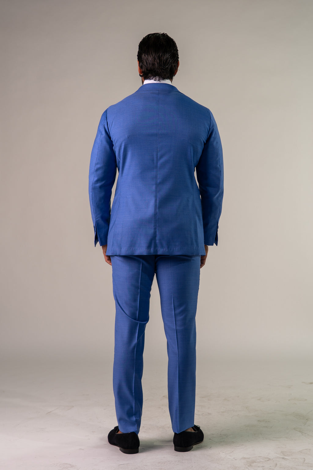 Abito monopetto azzurro Napoli