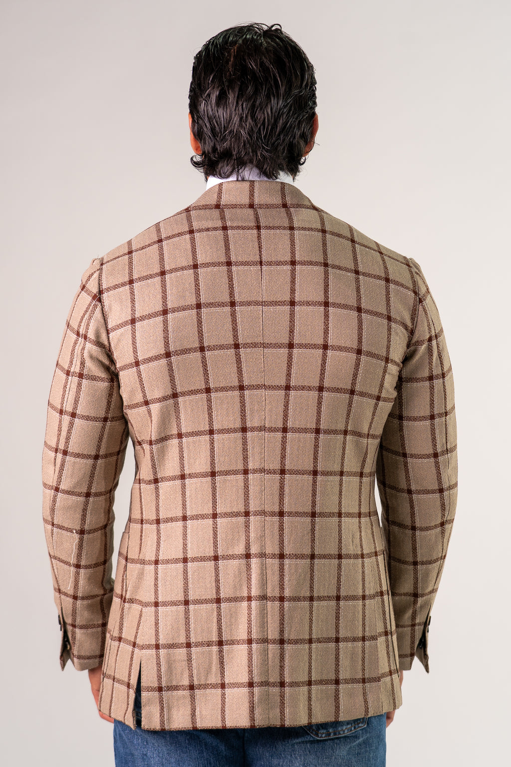 Giacca monopetto beige Procida