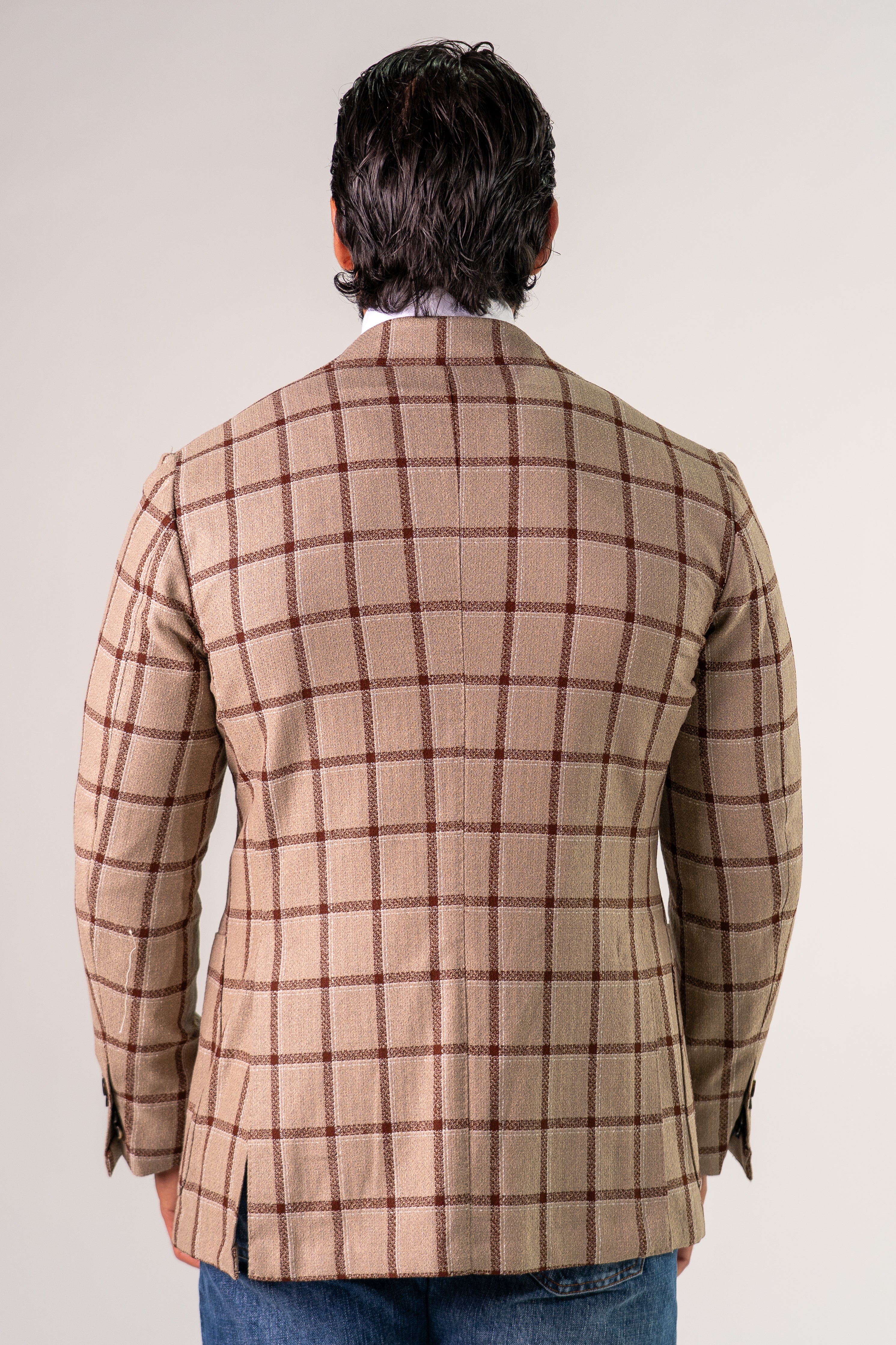 Giacca monopetto beige Procida