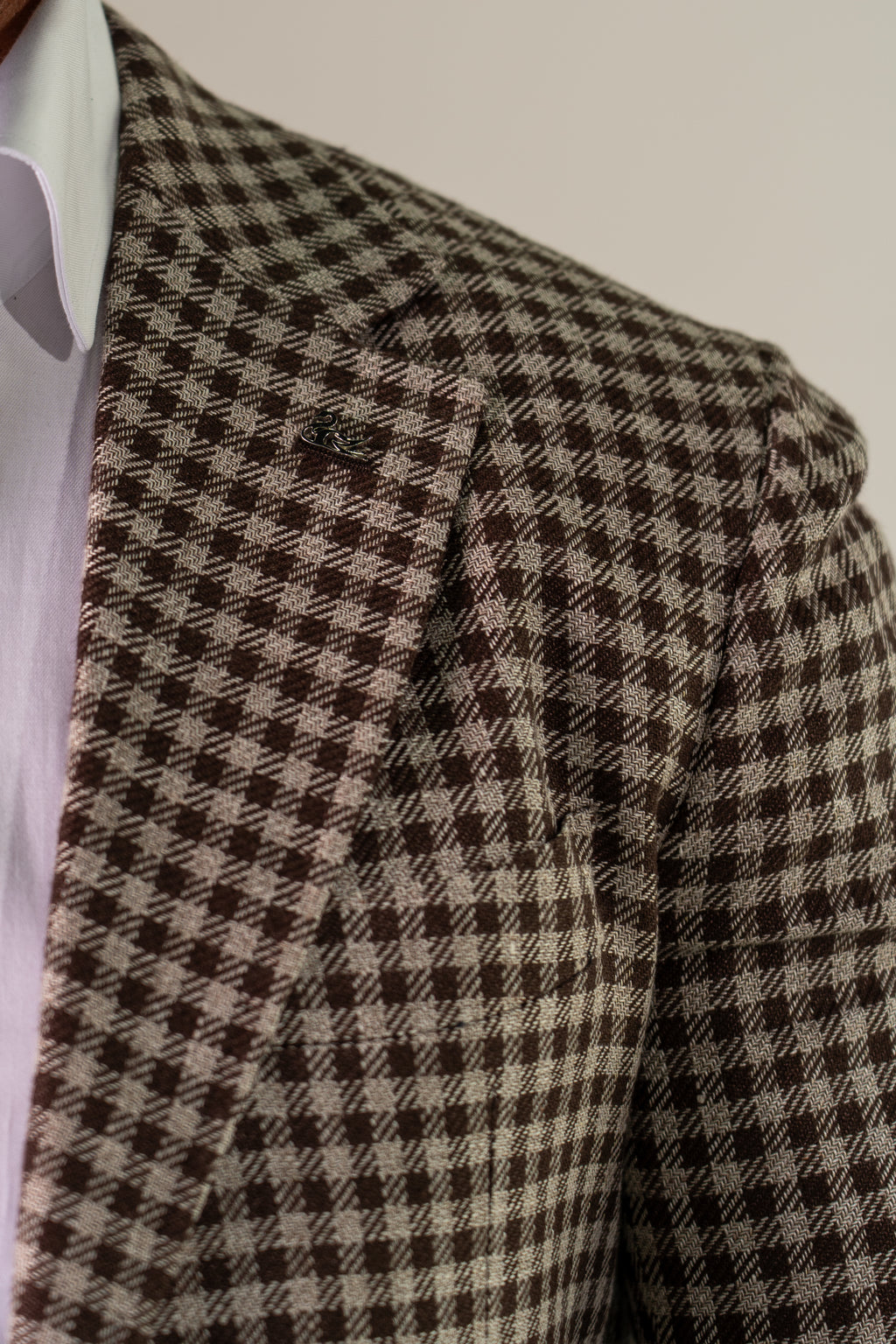 Giacca monopetto beige moro Rent