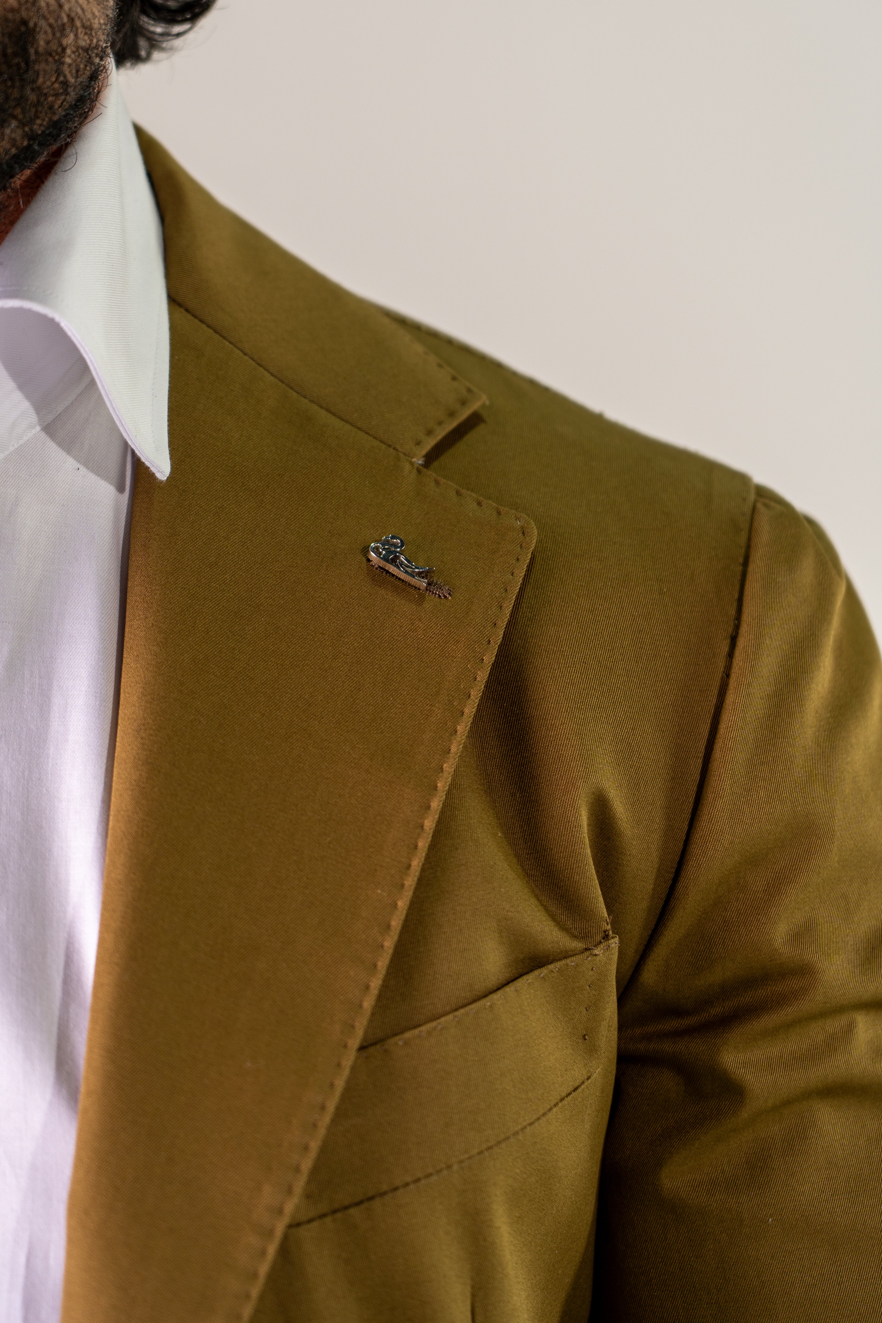 Giacca monopetto beige United