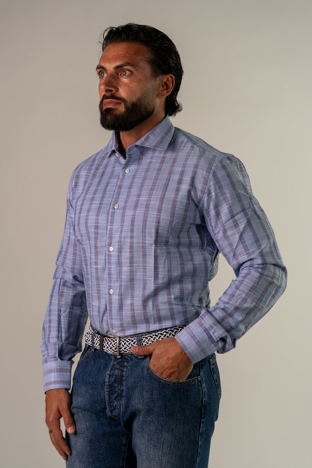 Camicia avion Rubino
