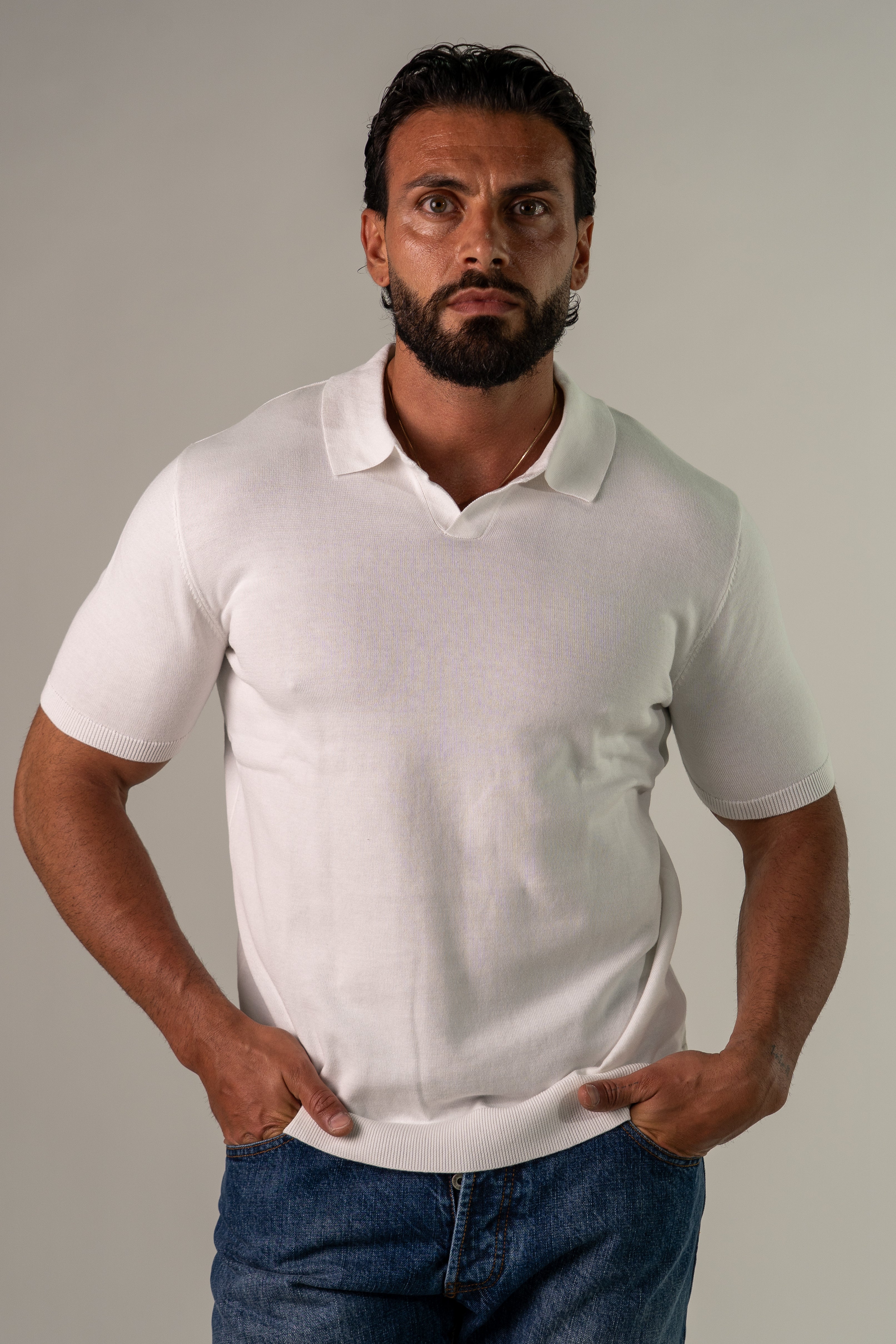 Polo bianco Wear