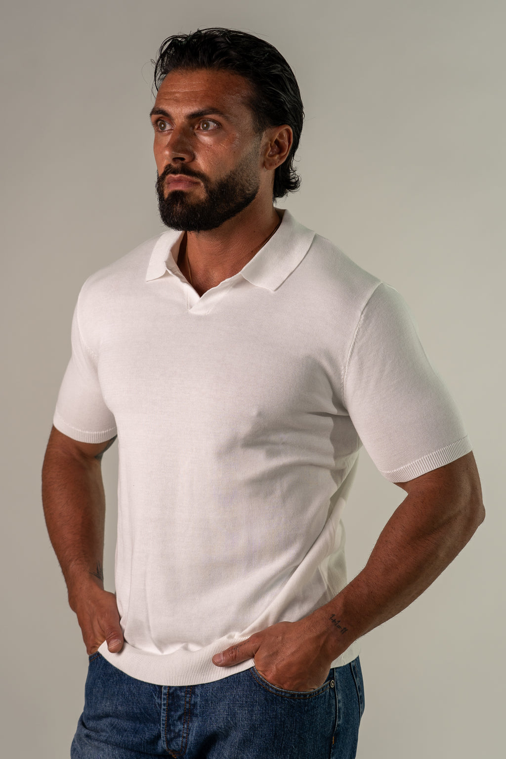 Polo bianco Wear