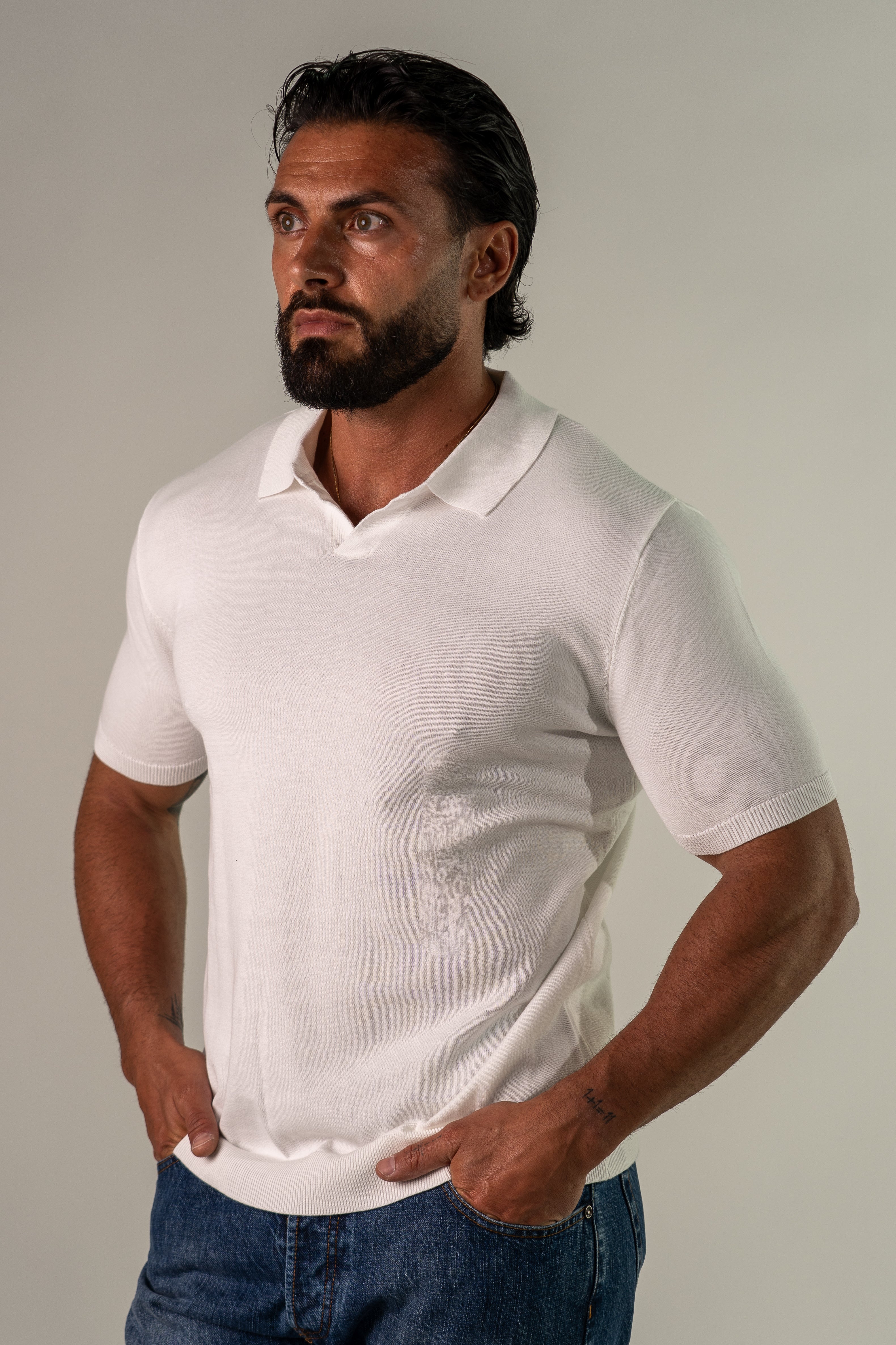 Polo bianco Wear