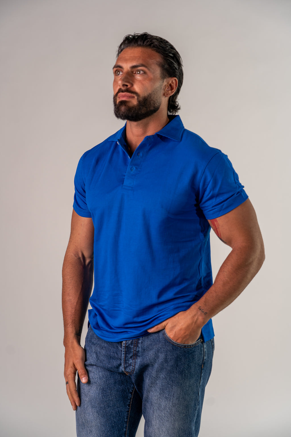 Polo bluette Art