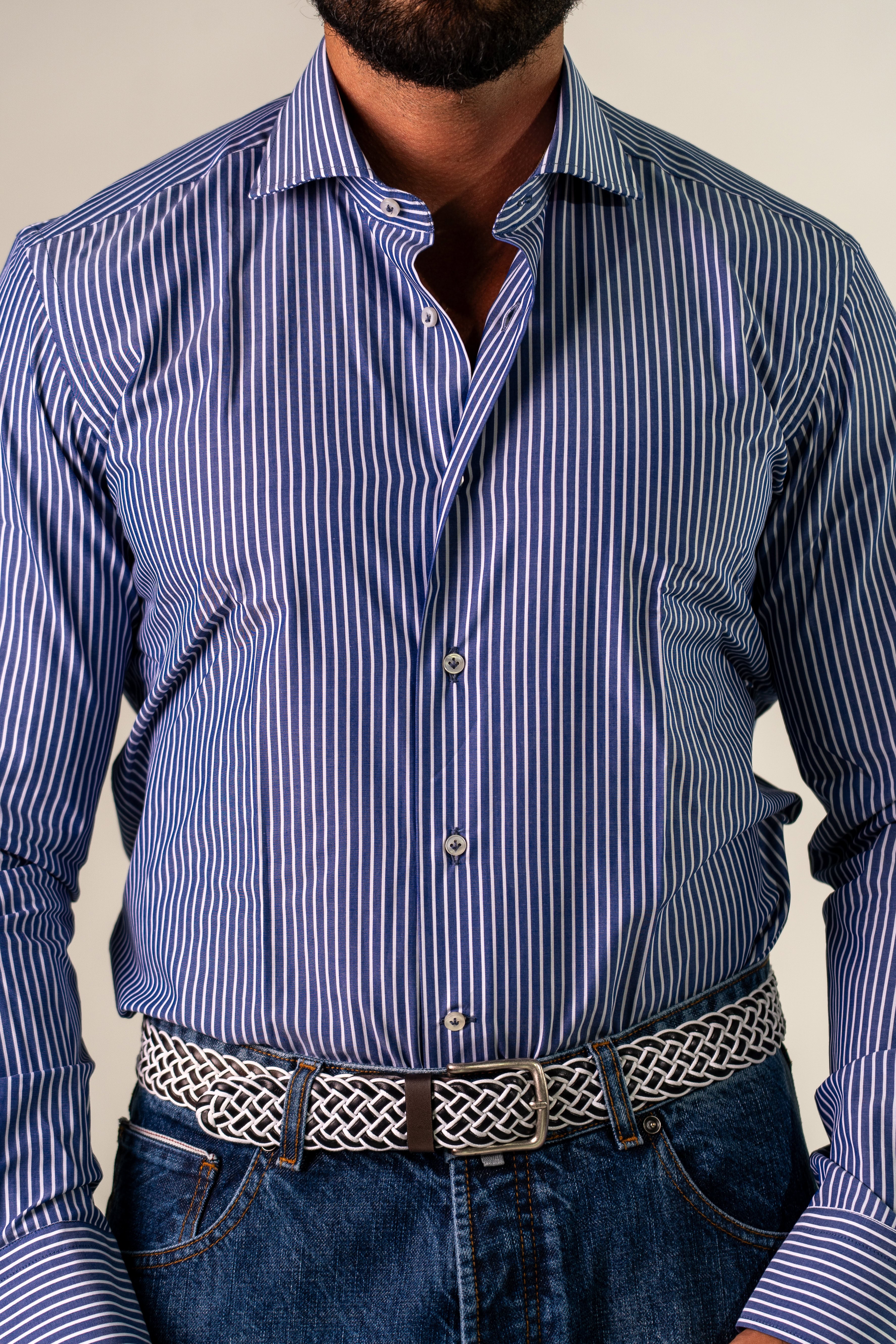 Camicia blu Save