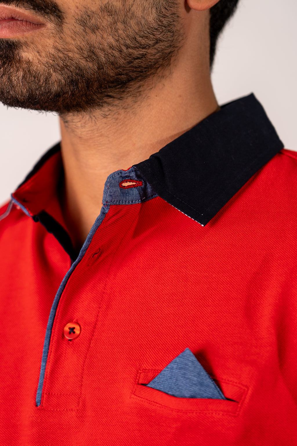 Polo rosso Vicy