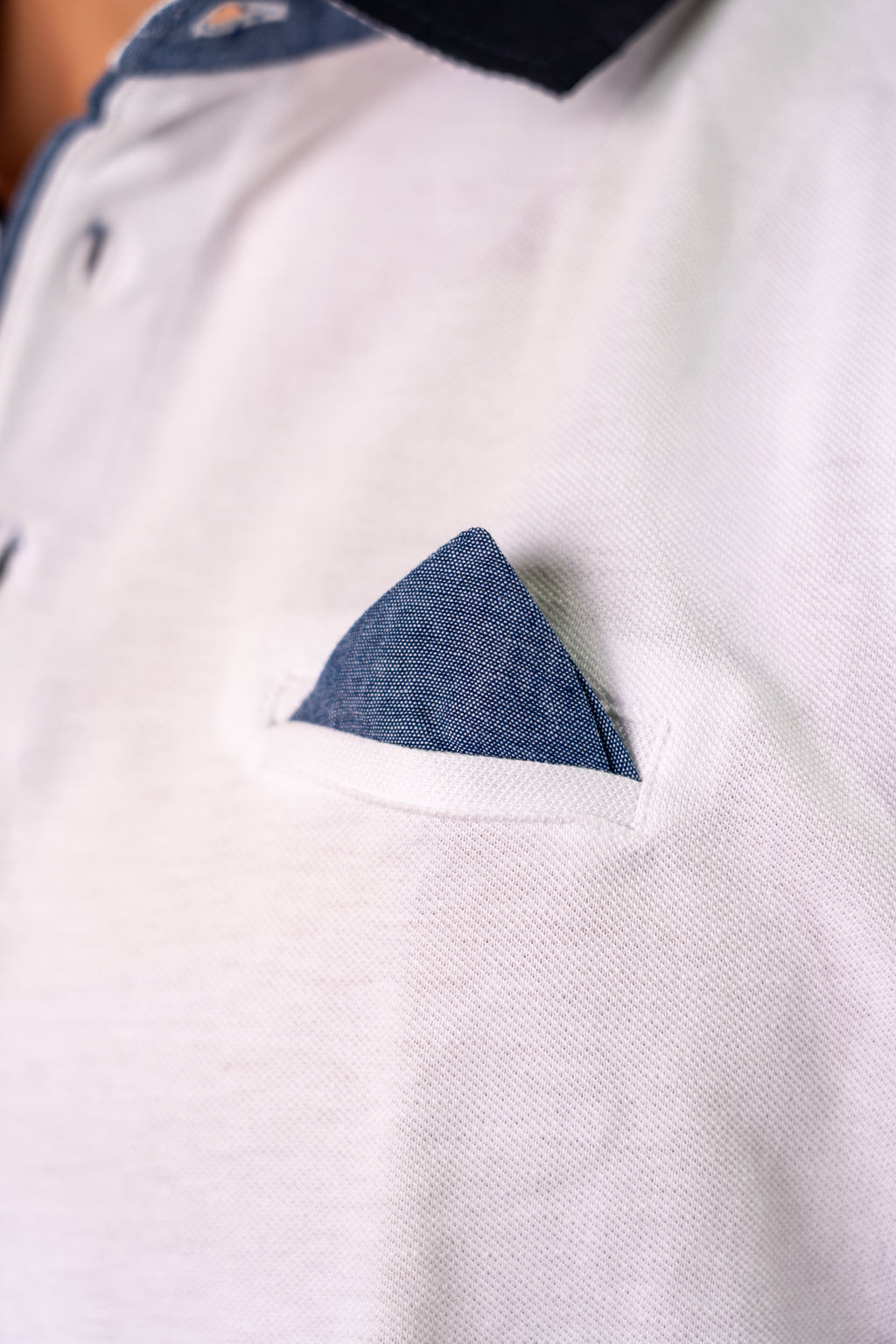 Polo bianco Vicy