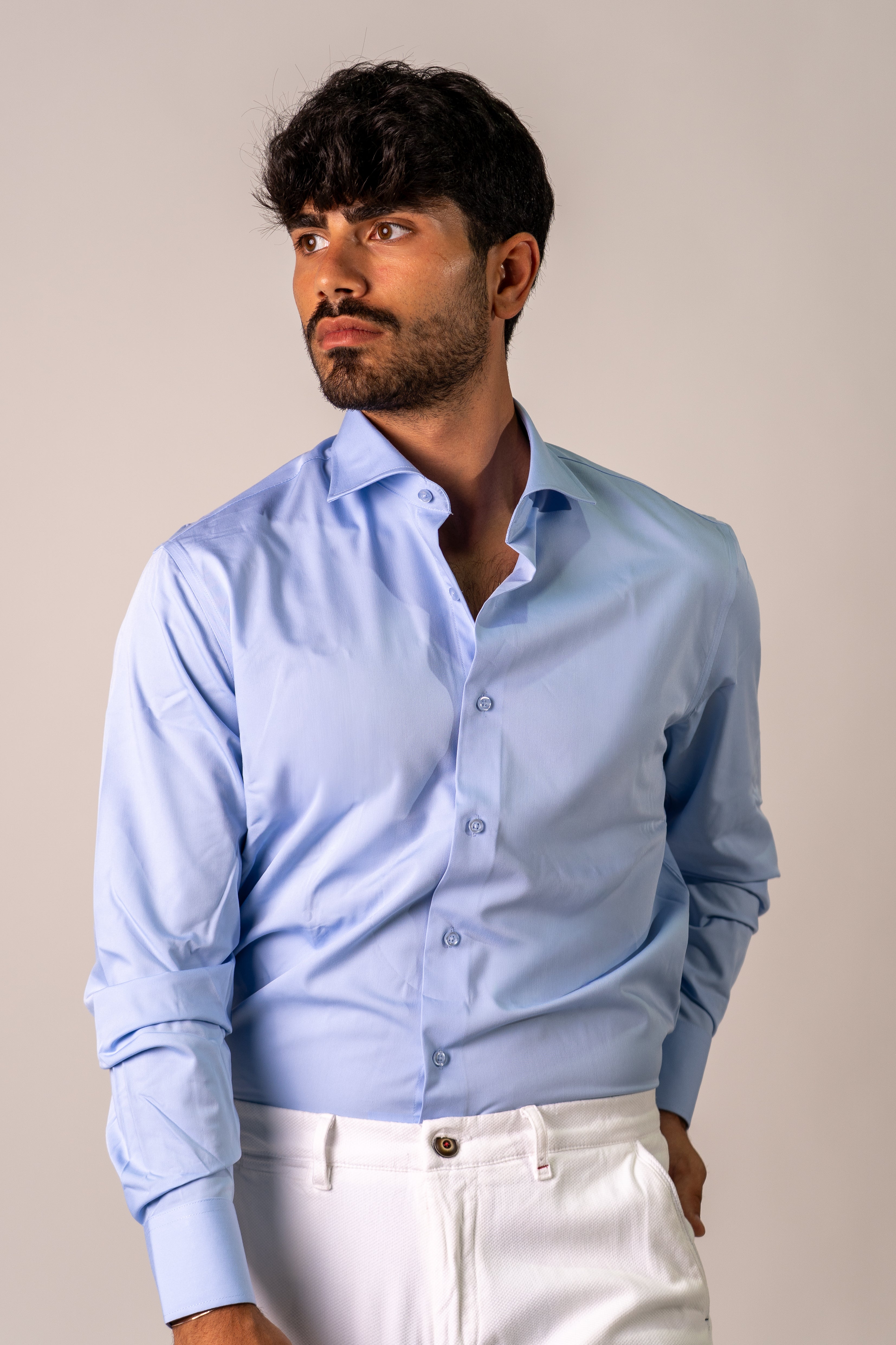 Camicia celeste United