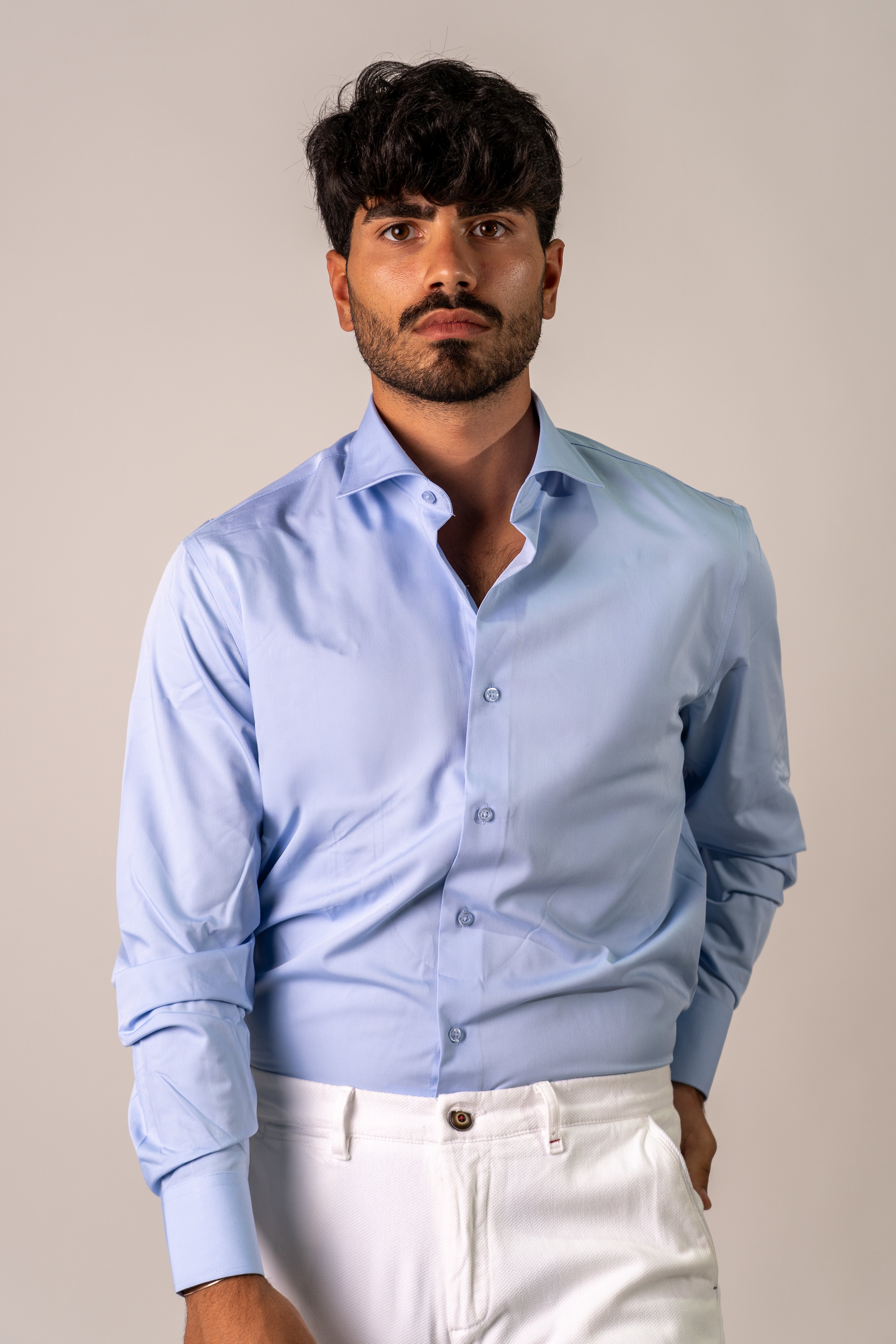 Camicia celeste United