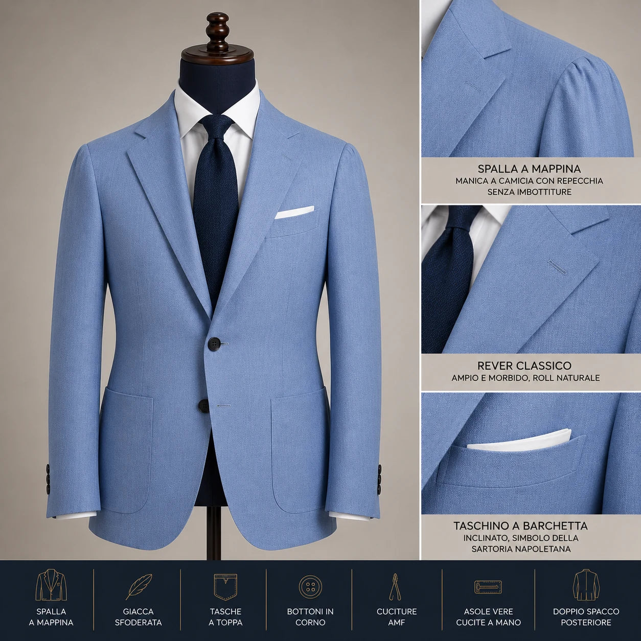 Anatomie de la veste
