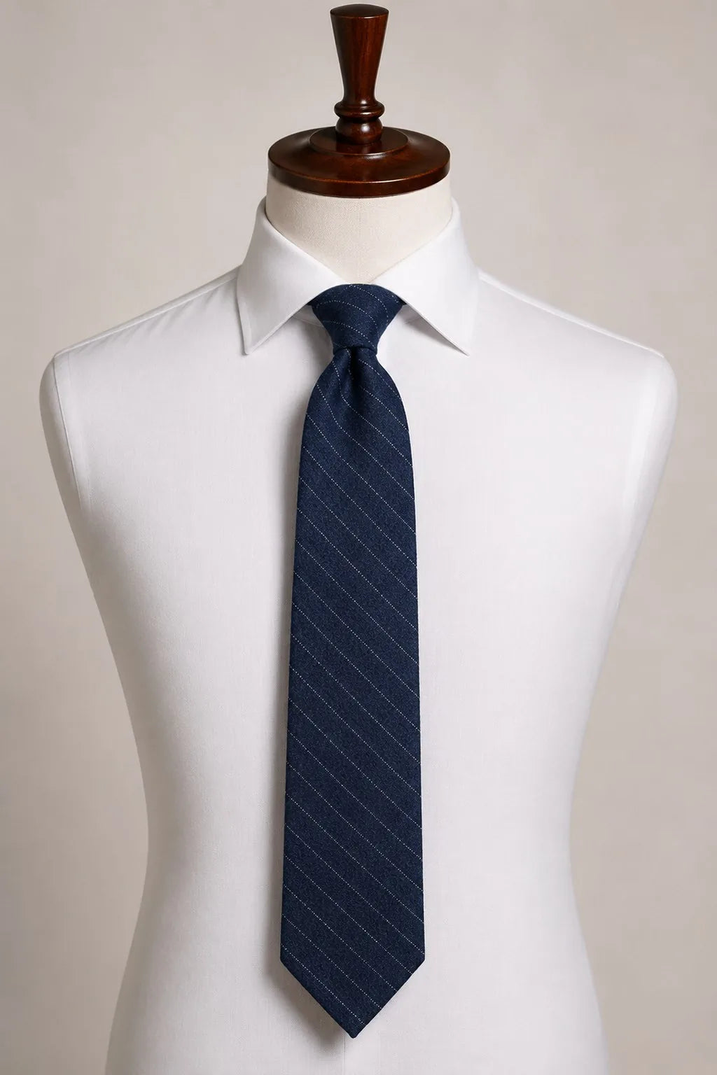 Blu navy gessato